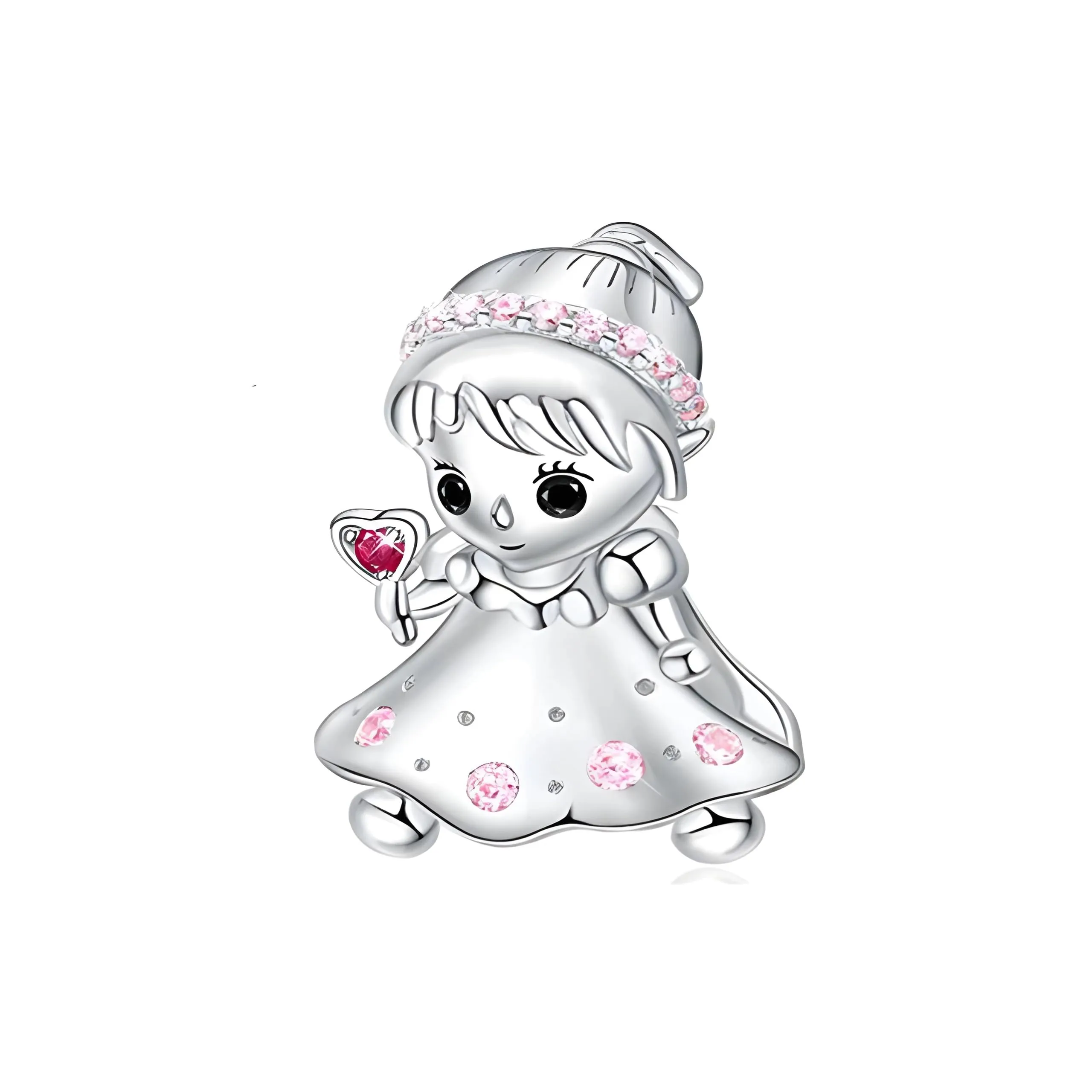 JCaleydo G 128 Charm Compatibile con Bracciale Pandora Argento Sterling 925 JCB1899 - immagine 1
