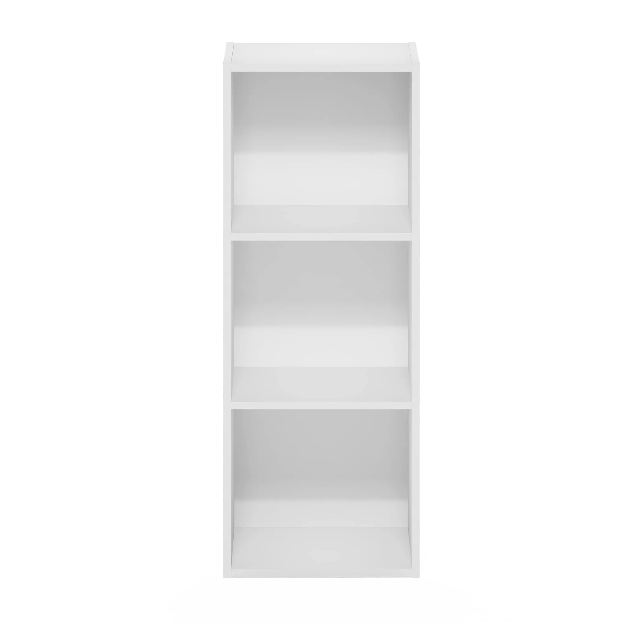 Furinno Libreria a scaffale aperto a 3 livelli, Bianco - immagine 7