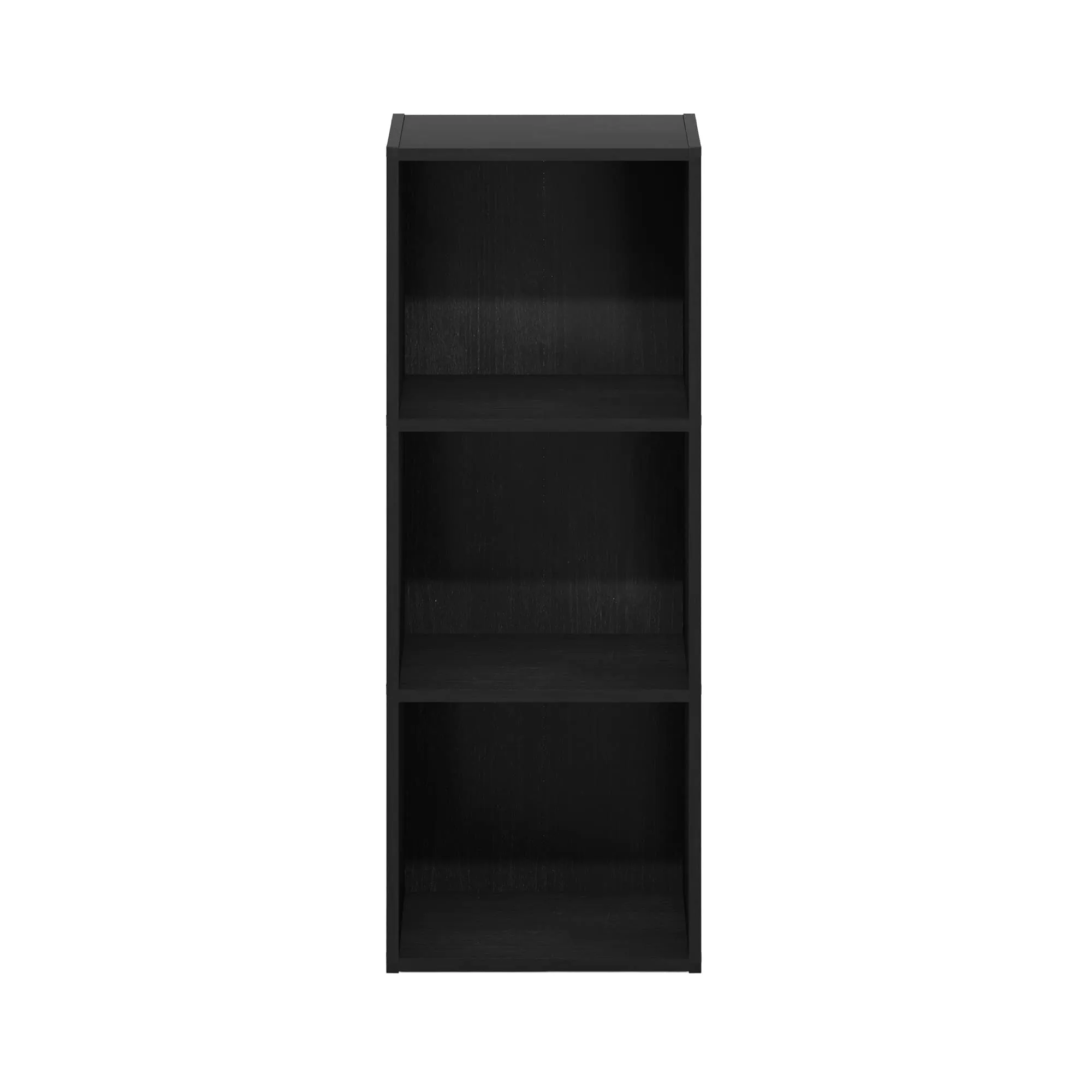 Furinno Libreria a scaffale aperto a 3 livelli, Legno Nero - immagine 7