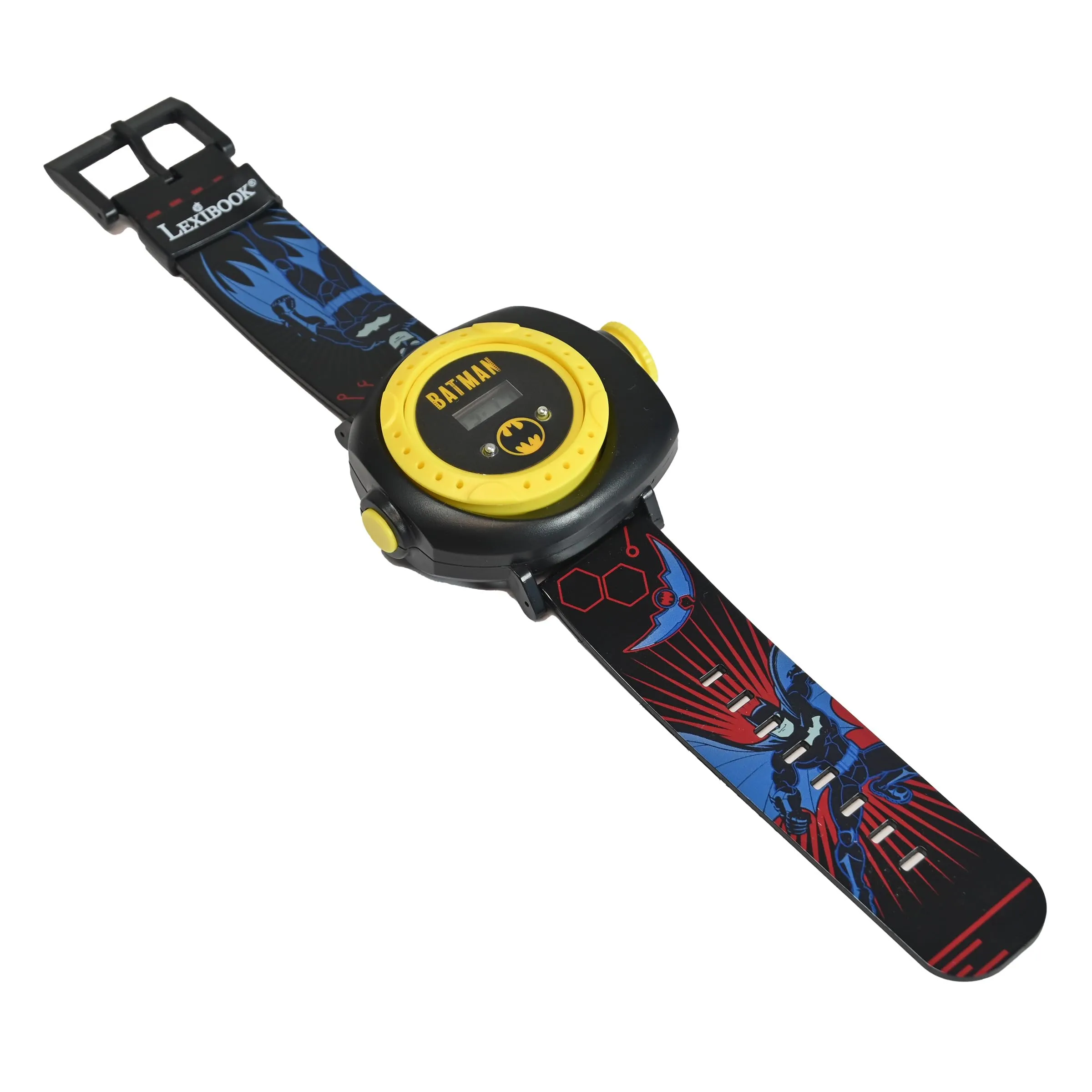 Lexibook Orologio a Proiezione Batman 20 Immagini - Nero e Blu - DMW050BAT - immagine 2