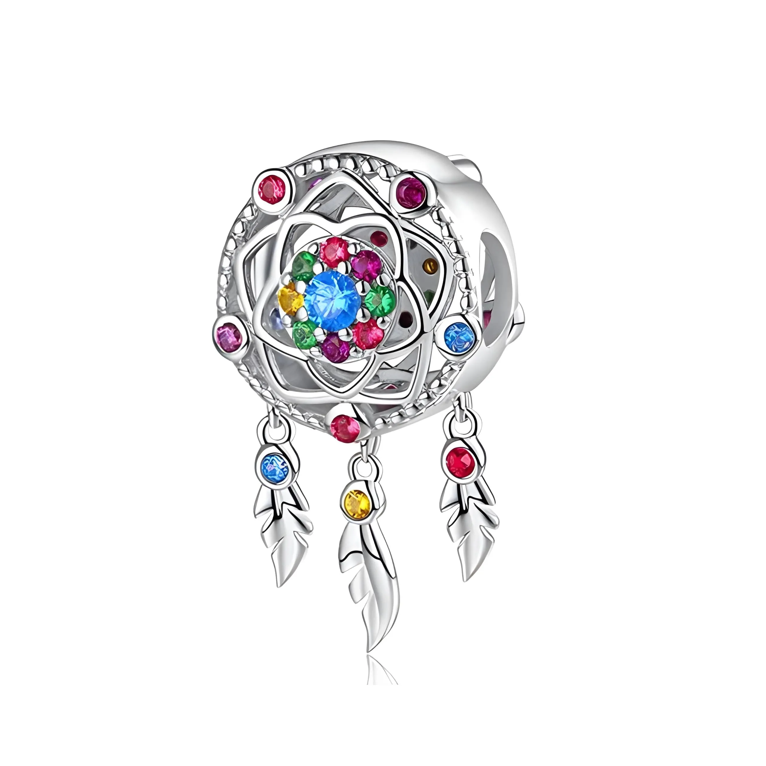 JCaleydo G136 Charm in Argento Sterling 925 Compatibile con Bracciale Pandora - immagine 1
