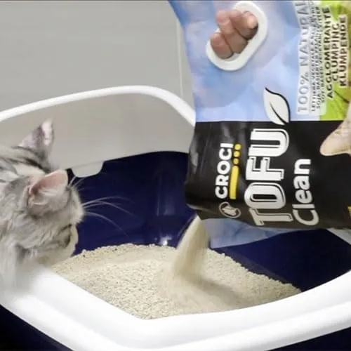 Croci Tofu Clean Lettiera per Gatti Agglomerante Biodegradabile 20L - immagine 5