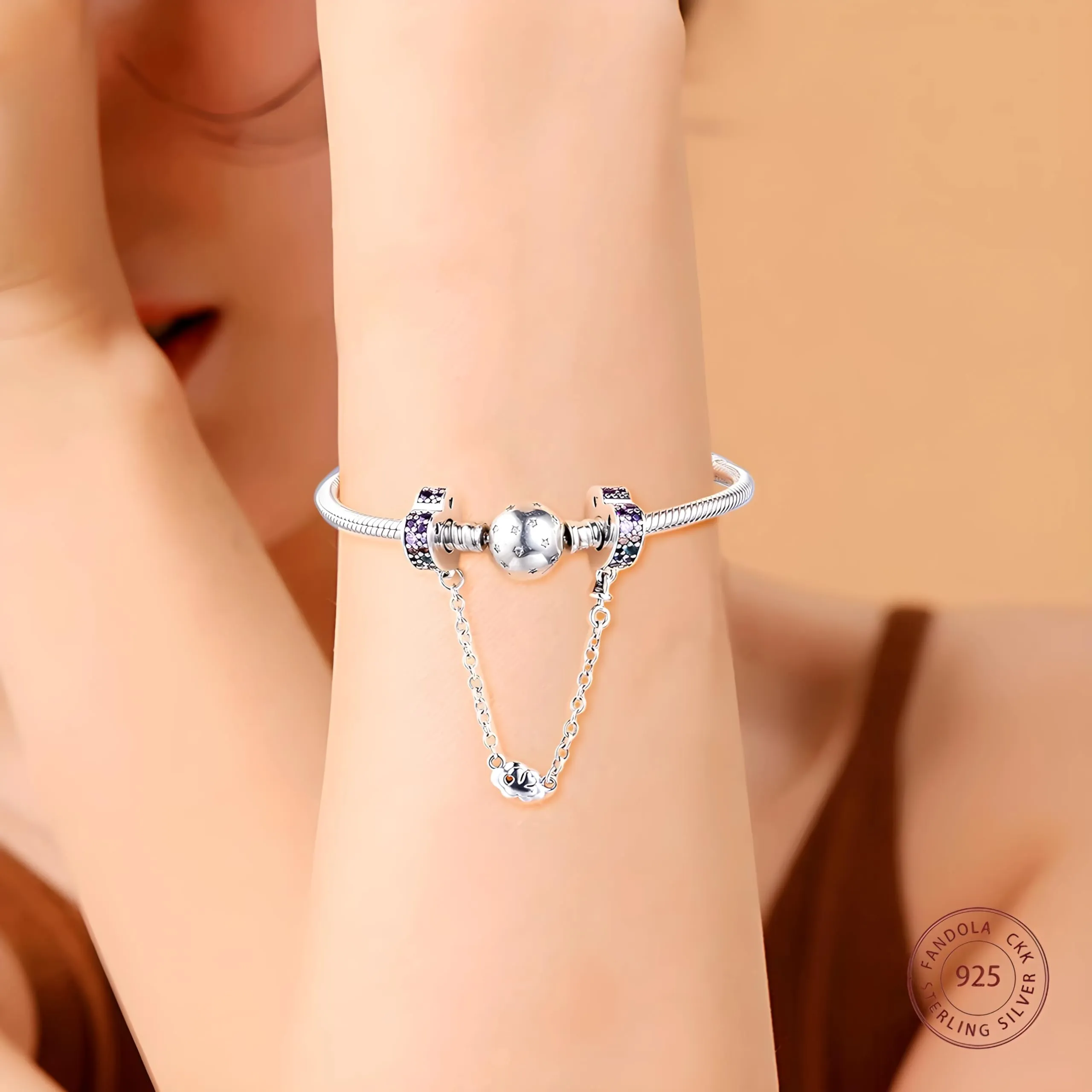 JCaleydo G 146 Charm Compatibile con Bracciale Pandora Argento Sterling 925 - immagine 2