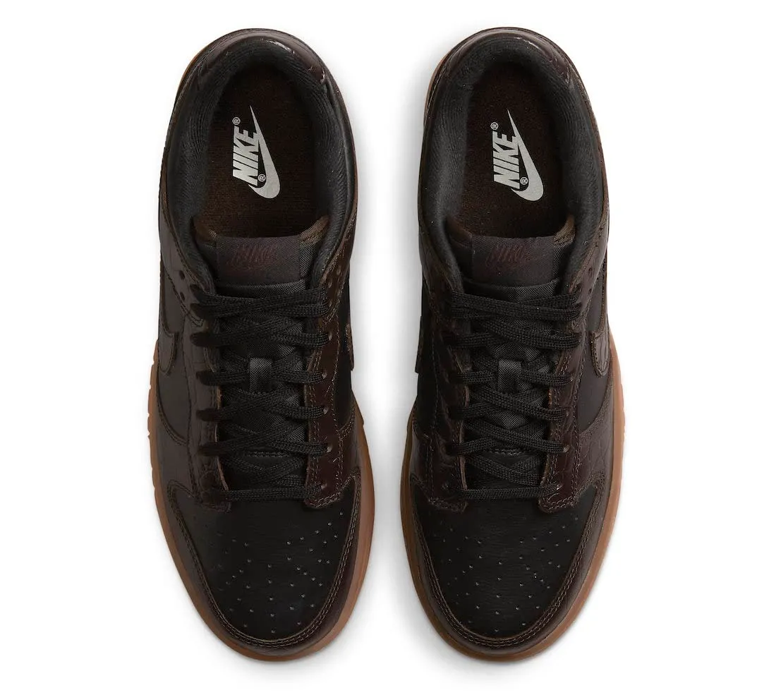 Nike Scarpe da Basket da Uomo DV1024-010 Marrone Velluto Nero 40 EU - immagine 6