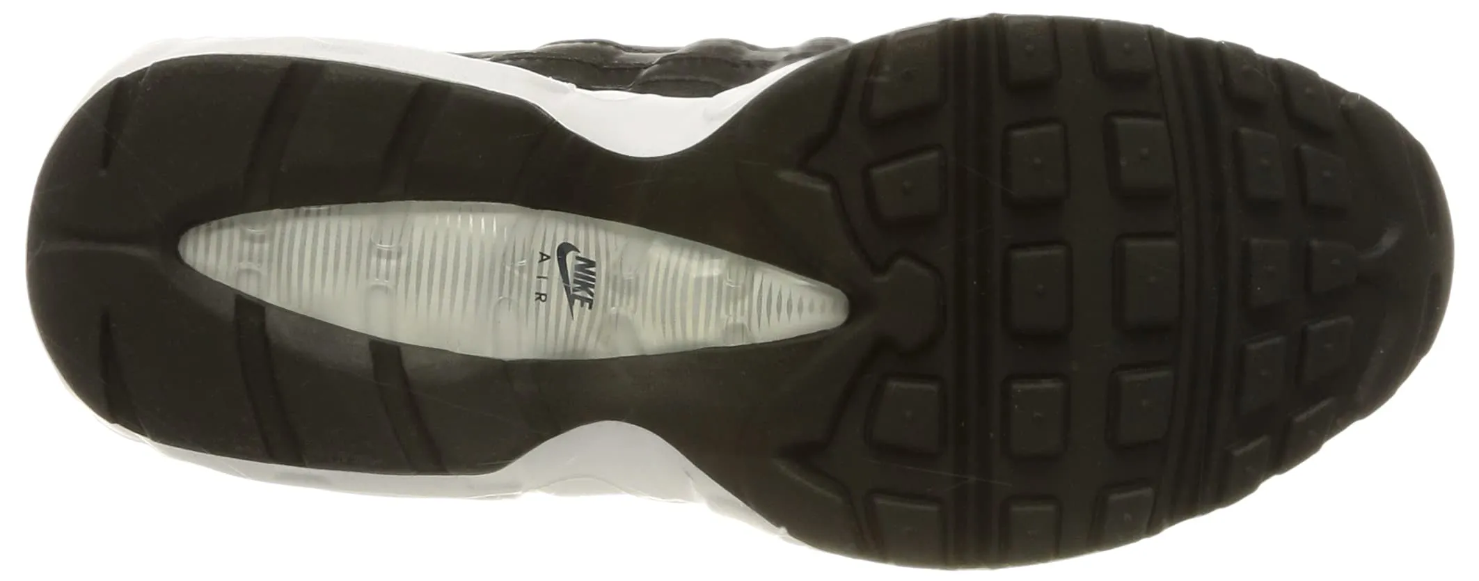 Nike Women's Air Max 95 Sneaker - Nero, Bianco, Nero - 38 EU - immagine 4