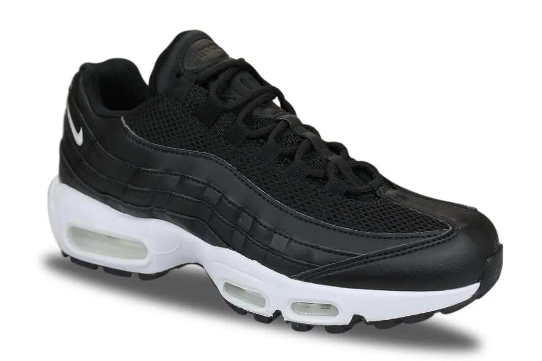 Nike Air Max 95 Women's Running Shoes, Black White, DH8015-001, 43 EU - immagine 2