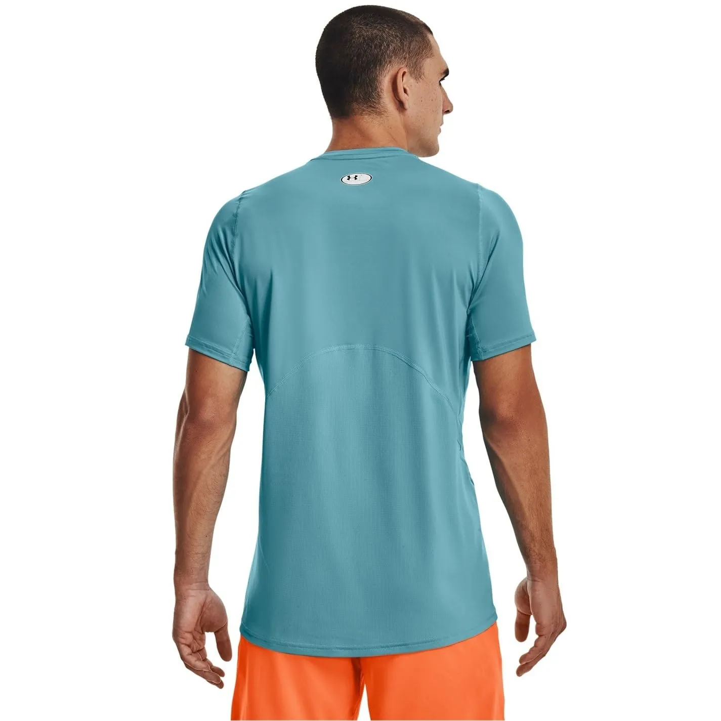 Under Armour Tech Polo da Uomo a Maniche Corte 1361683 Glacier Blue / Sonar Blue - immagine 3