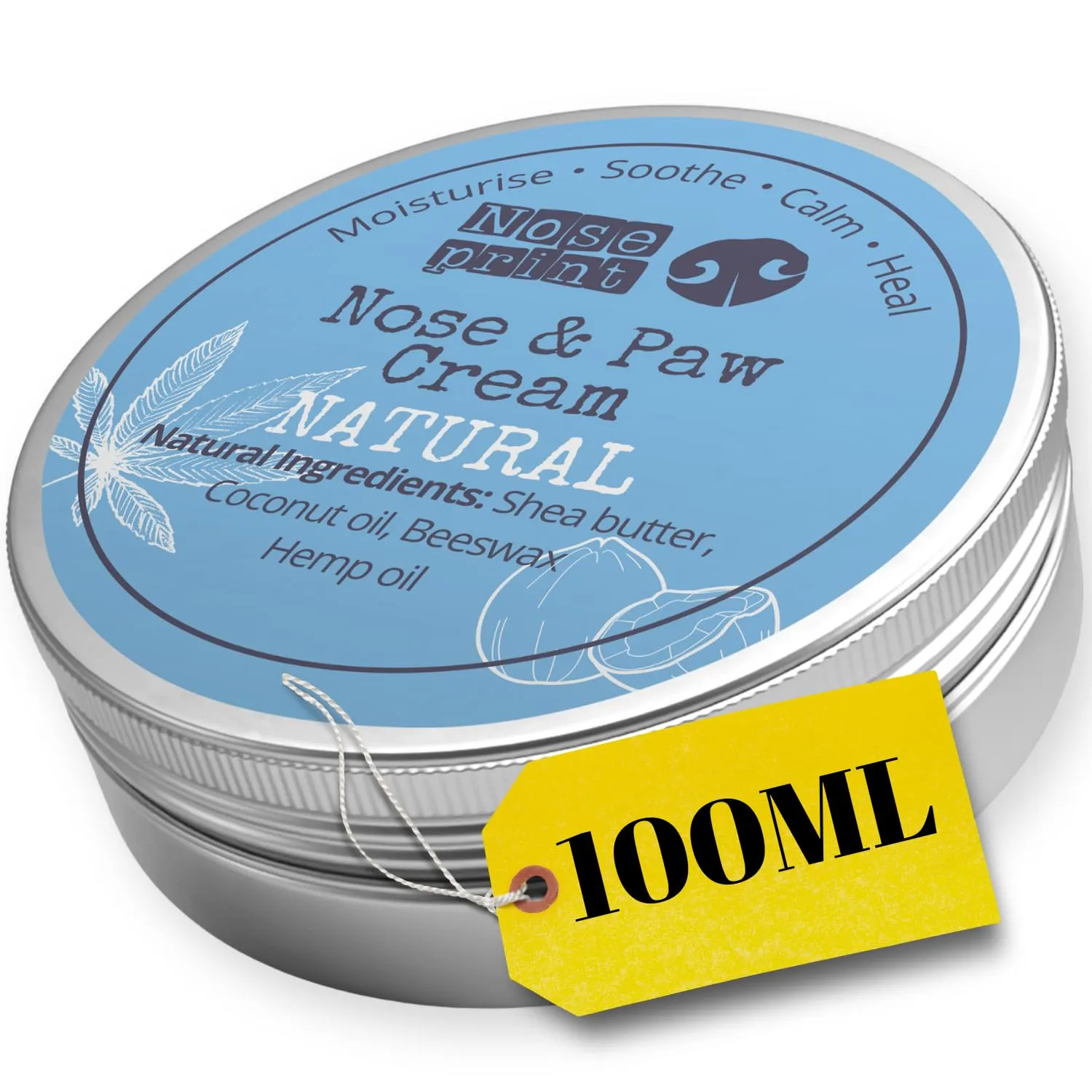 Noseprint Dog Nose & Paw Balm, 100ml - immagine 1