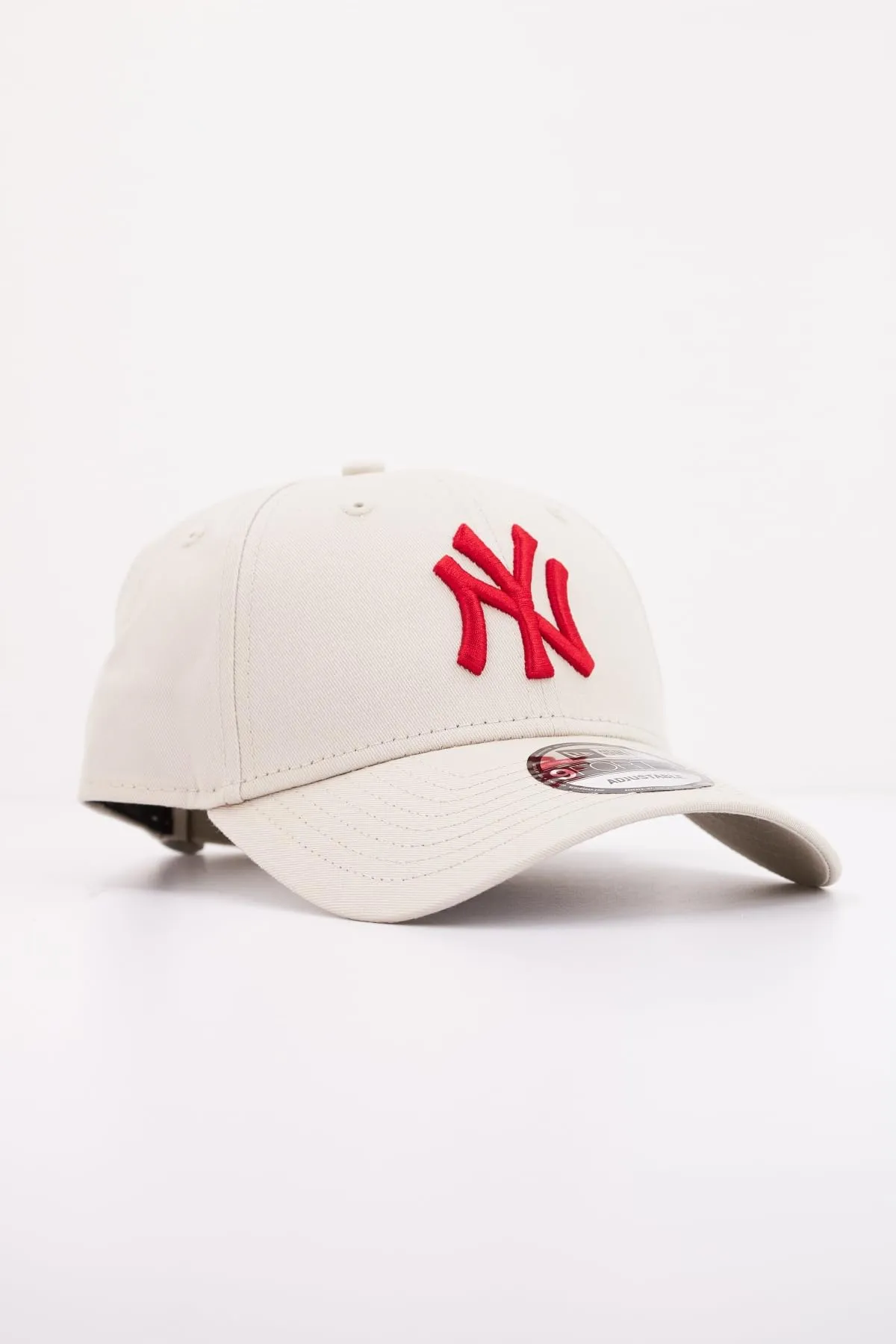 New Era New York Yankees MLB League Essential 9Forty Adjustable Hat - Beige Rosso - immagine 6
