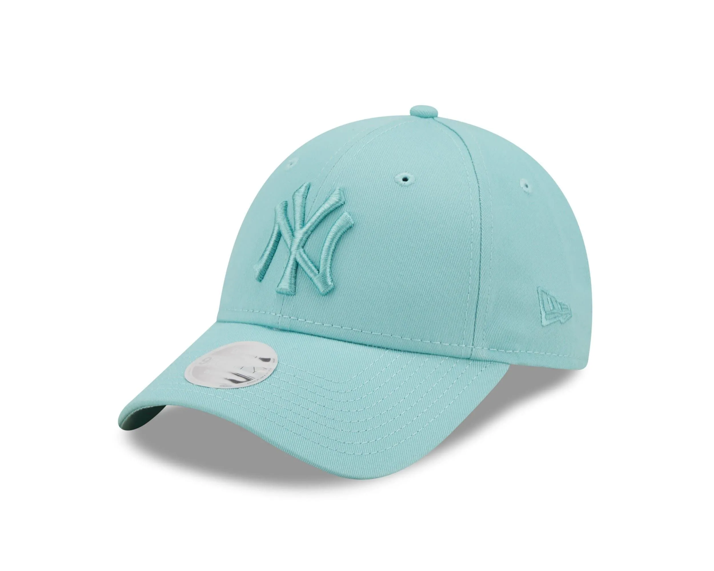 New Era York Yankees MLB 9Forty Cap - Tonal Team Logo - Turquoise - One Size - immagine 1