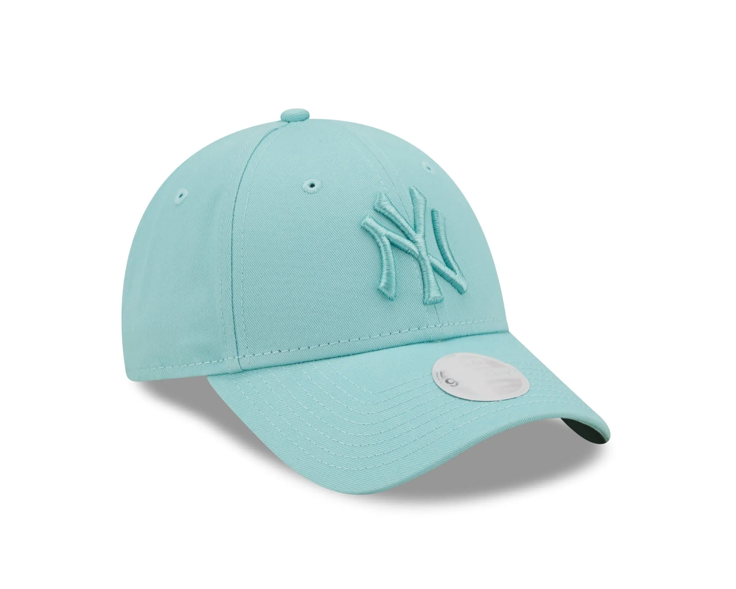 New Era York Yankees MLB 9Forty Cap - Tonal Team Logo - Turquoise - One Size - immagine 3
