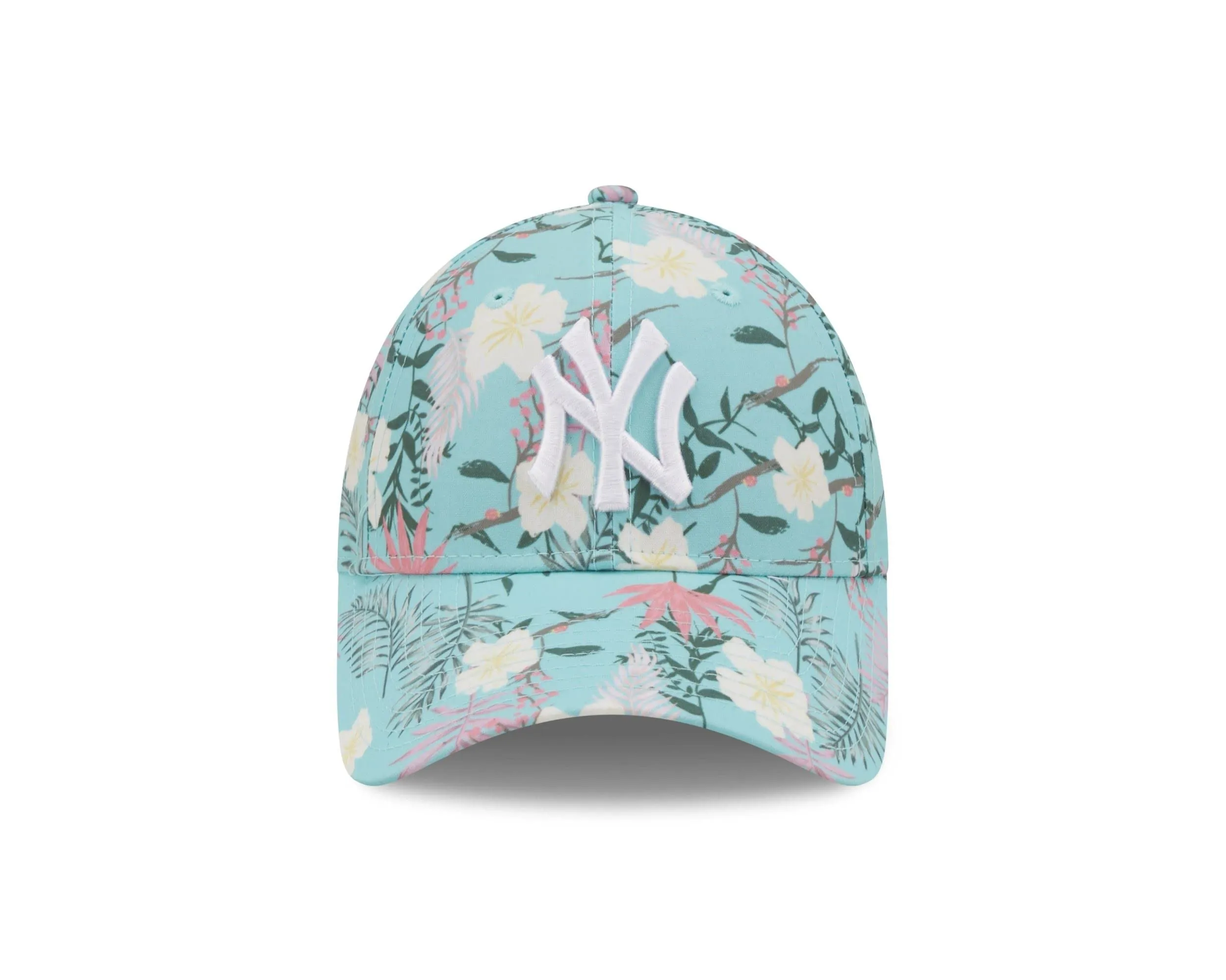 New Era New York Yankees 9Forty Women's Cap - Turquoise Floral Pattern - One Size - immagine 2