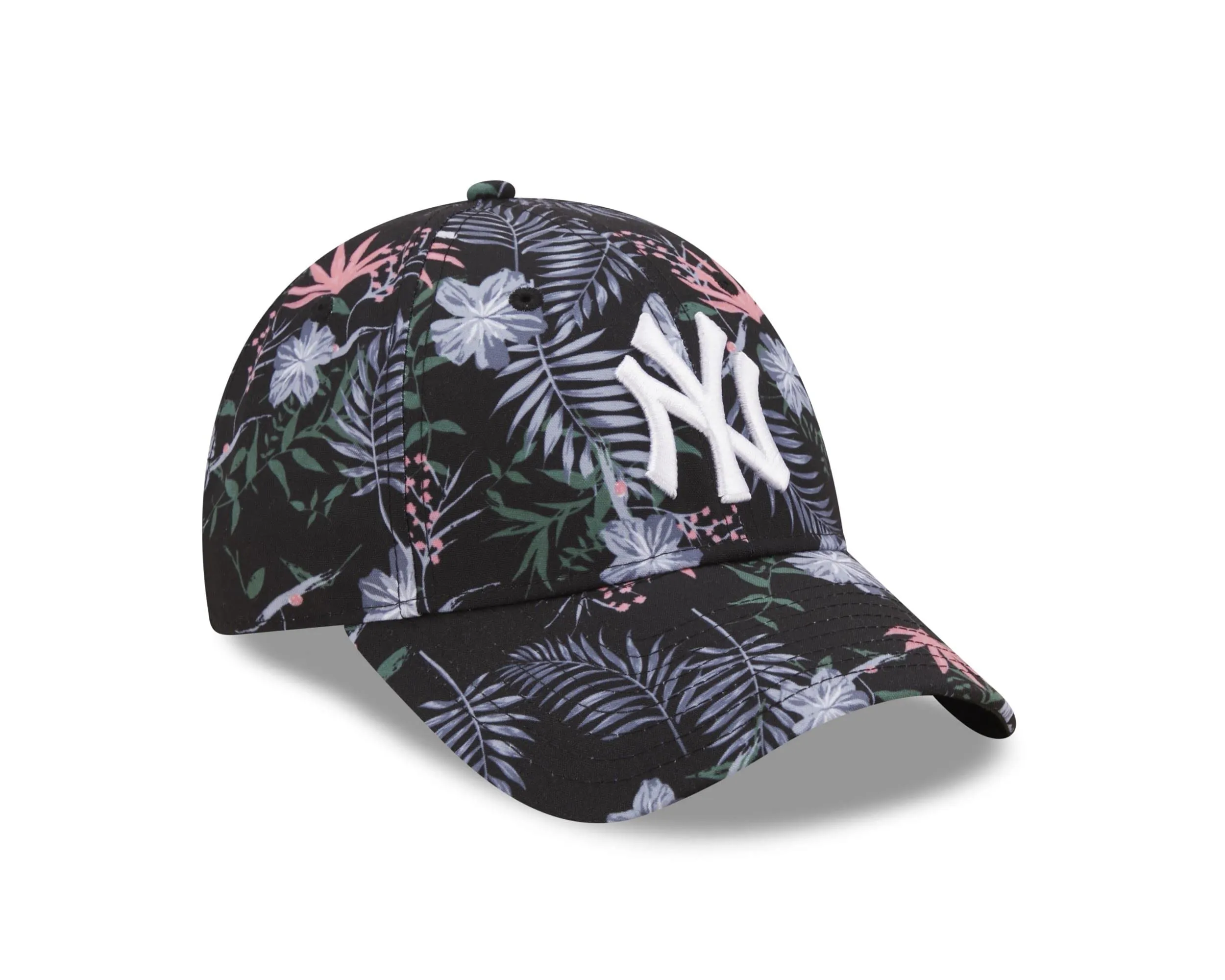 New Era 9Forty New York Yankees Basecap Floral Design Schwarz - One Size - immagine 3