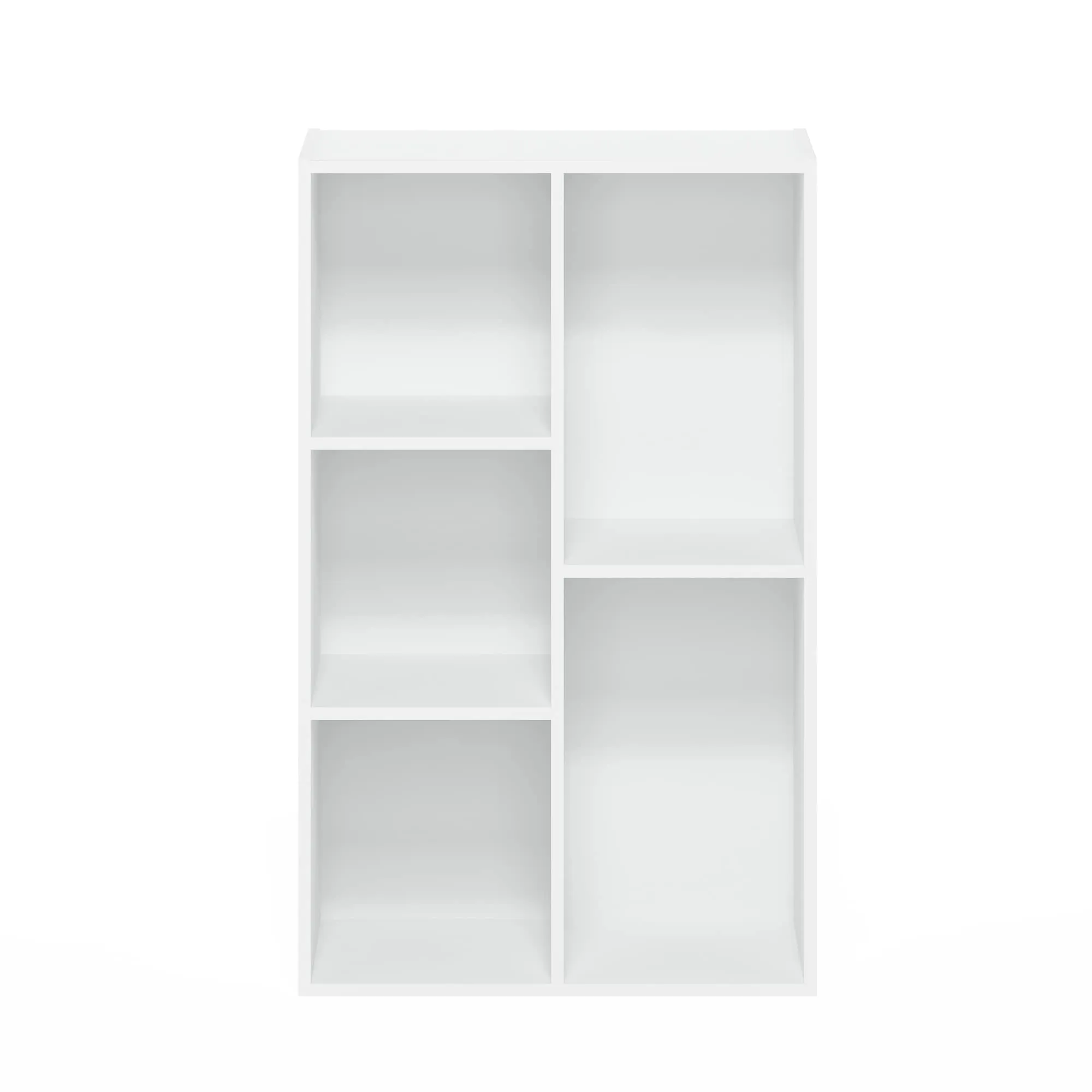 Furinno Luder 5-Cube Open Shelf, White - immagine 8