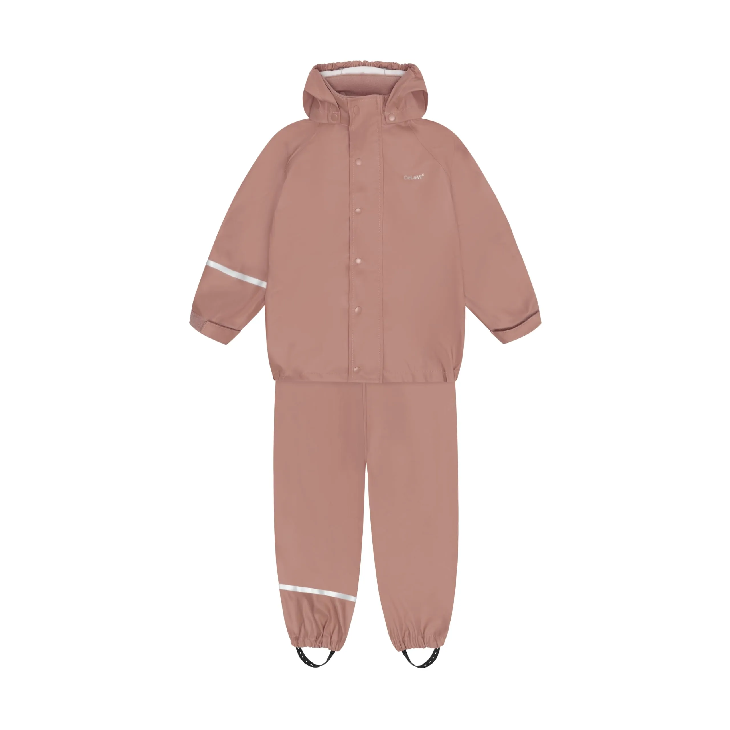 CeLaVi Basic Rainwear Set, Solid PU, Burlwood, 110 - immagine 6