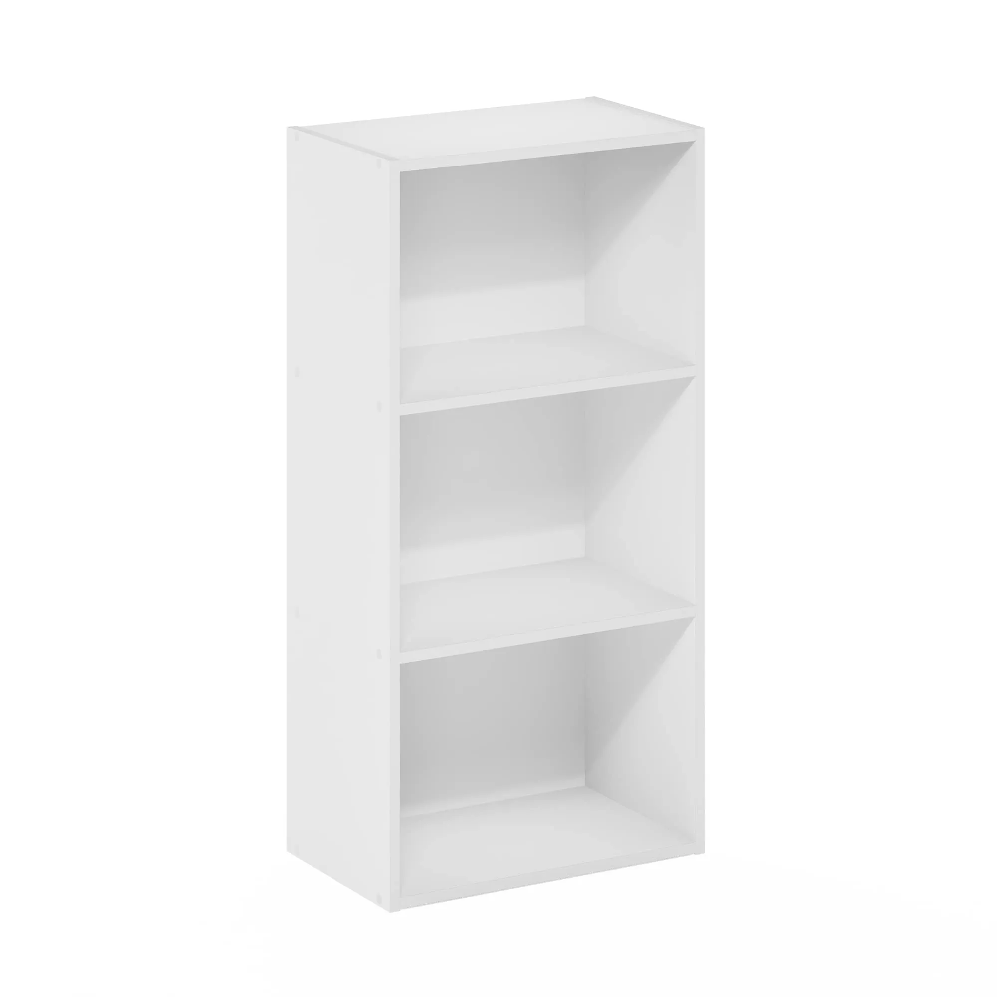 Furinno Luder Libreria a 3 ripiani, Bianca - immagine 6