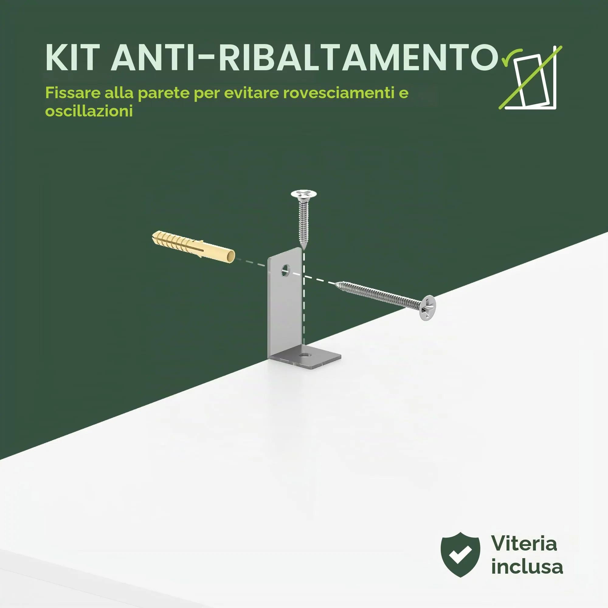 Furinno Luder Libreria a 3 ripiani, Legno Nero - immagine 4
