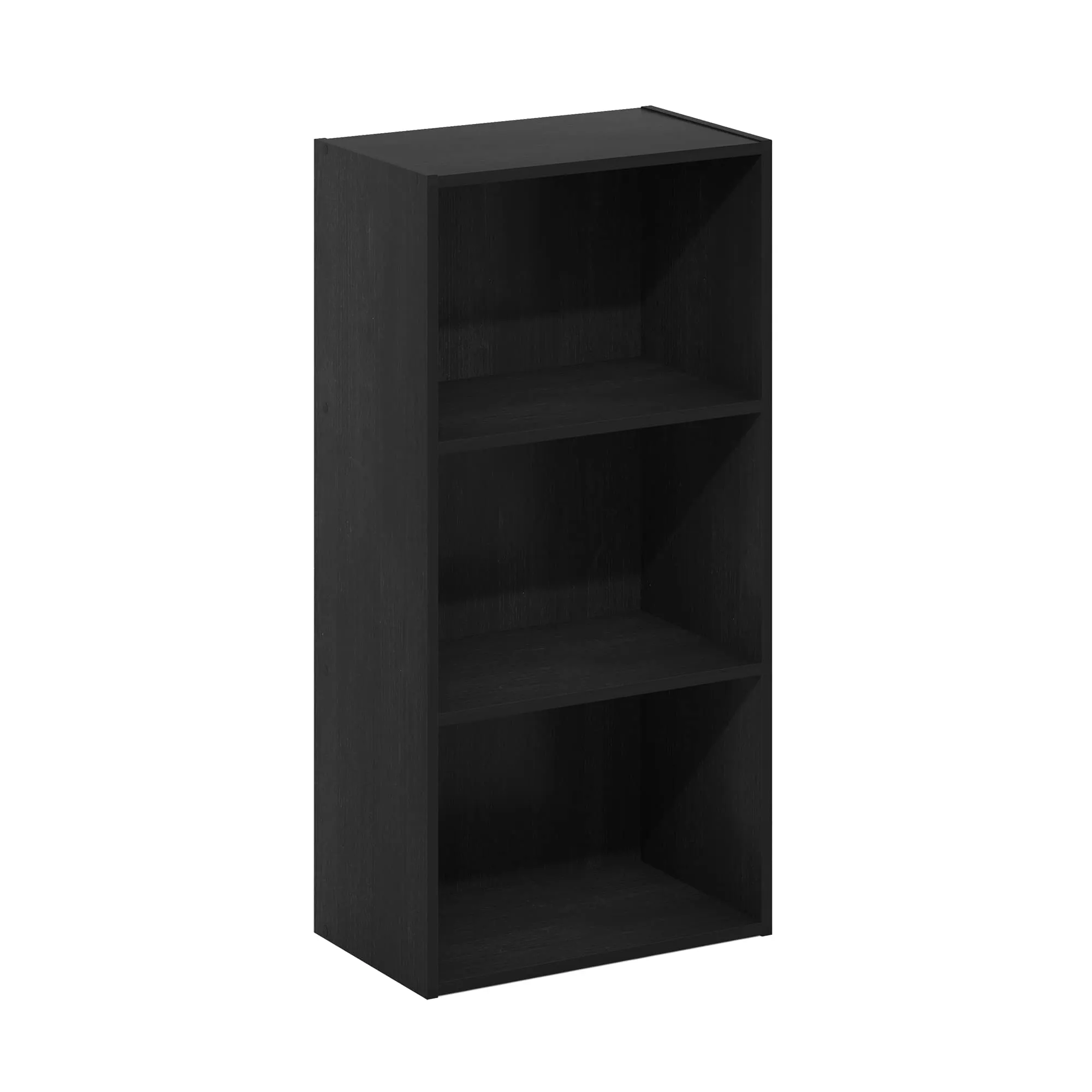 Furinno Luder Libreria a 3 ripiani, Legno Nero - immagine 6