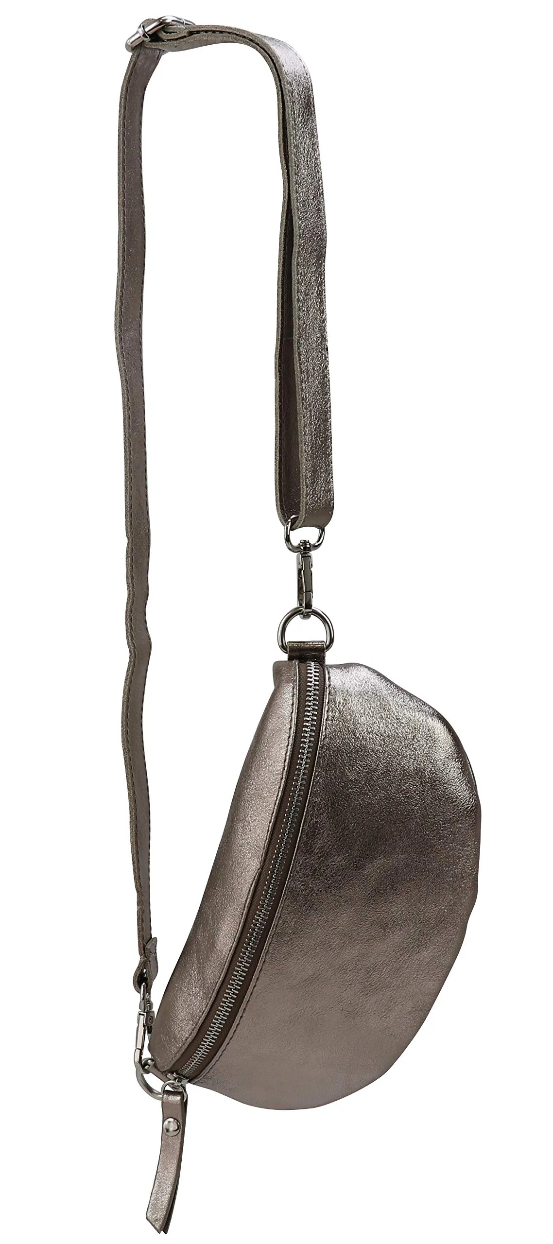 SH Leder AVA G292 Marsupio in vera pelle, bronzo, 23 x 12,50 x 7 cm - immagine 1