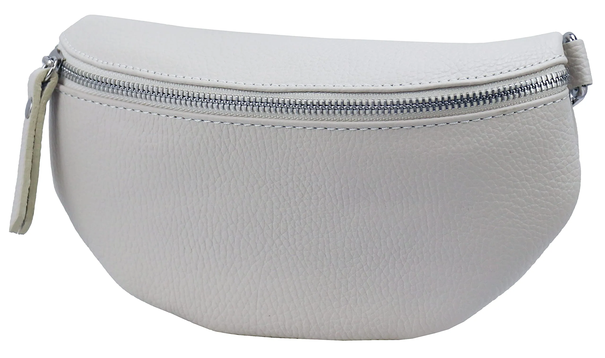 SH Leder AVA G292 Marsupio in vera pelle, grigio chiaro, S - immagine 2