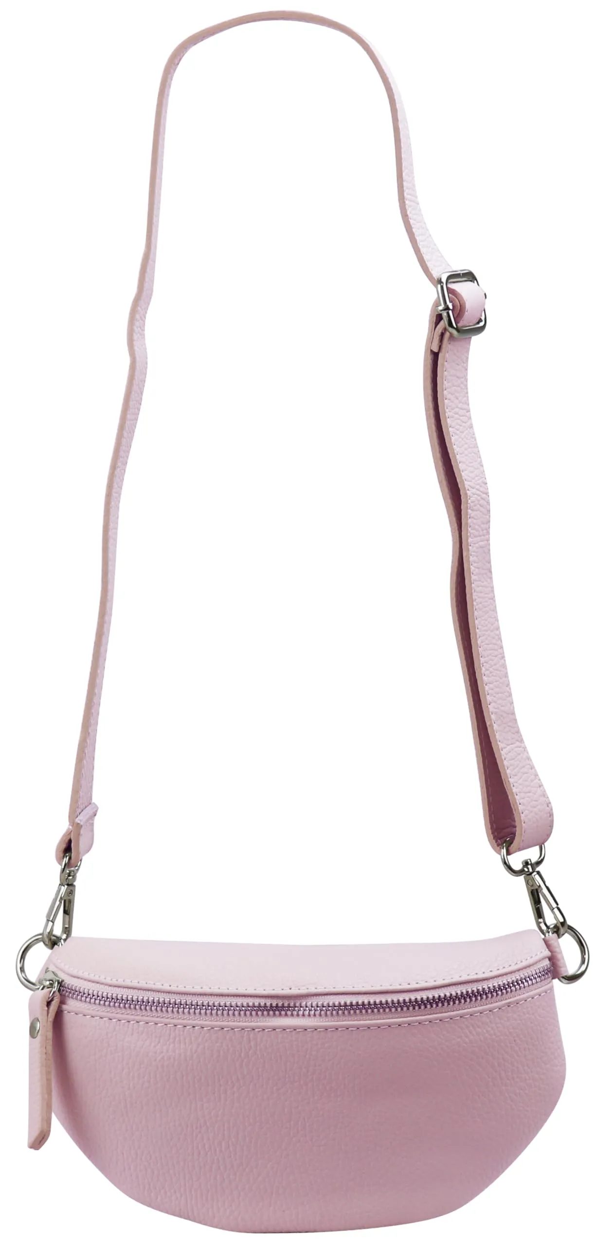 SH Leder AVA G292 Marsupio in vera pelle, 23 x 12 cm, Rosa Chiaro - immagine 3