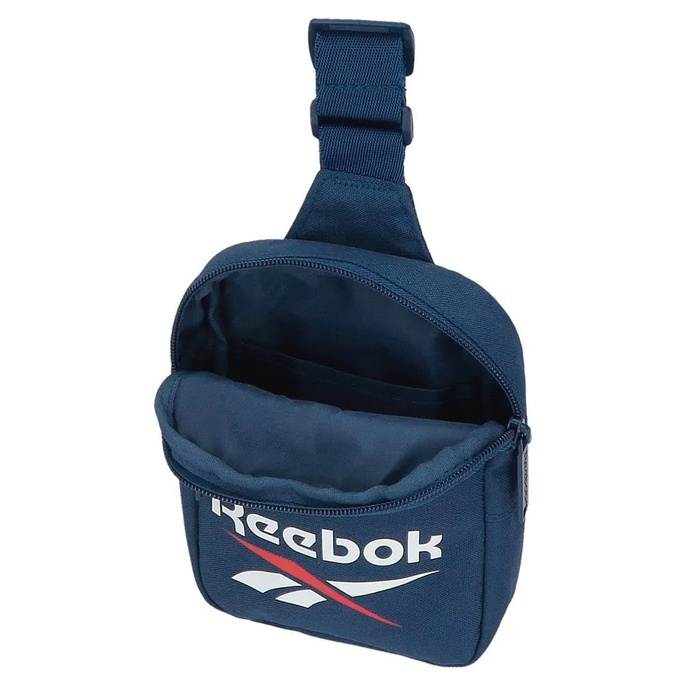 Reebok Ashland Borsa a tracolla blu, 13 x 18 x 4 cm, Poliestere - immagine 4