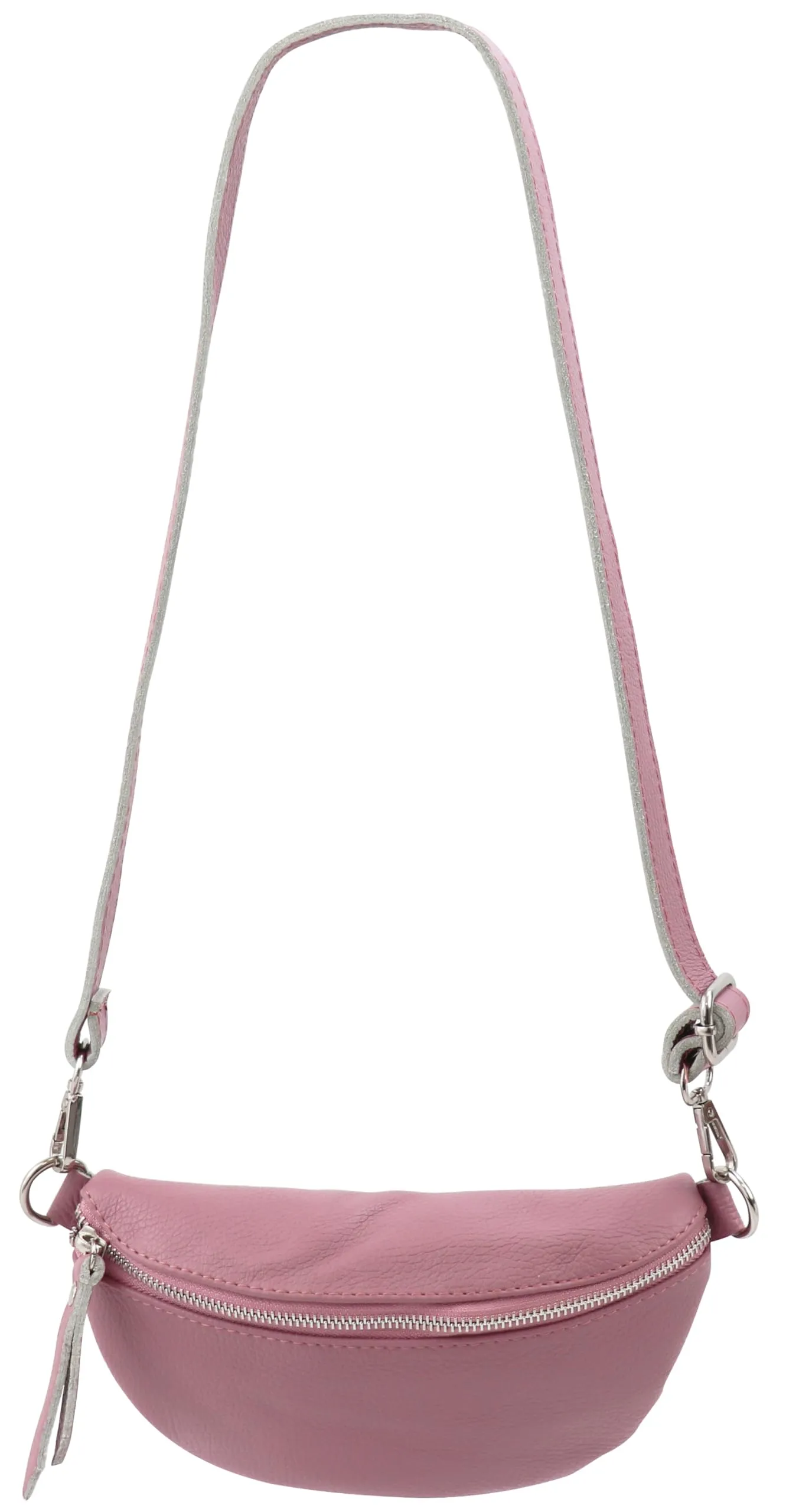 SH Leder AVA Marsupio in Vera Pelle Unisex, Borsello a Tracolla G292, 23 x 12.5 x 7 cm - immagine 3