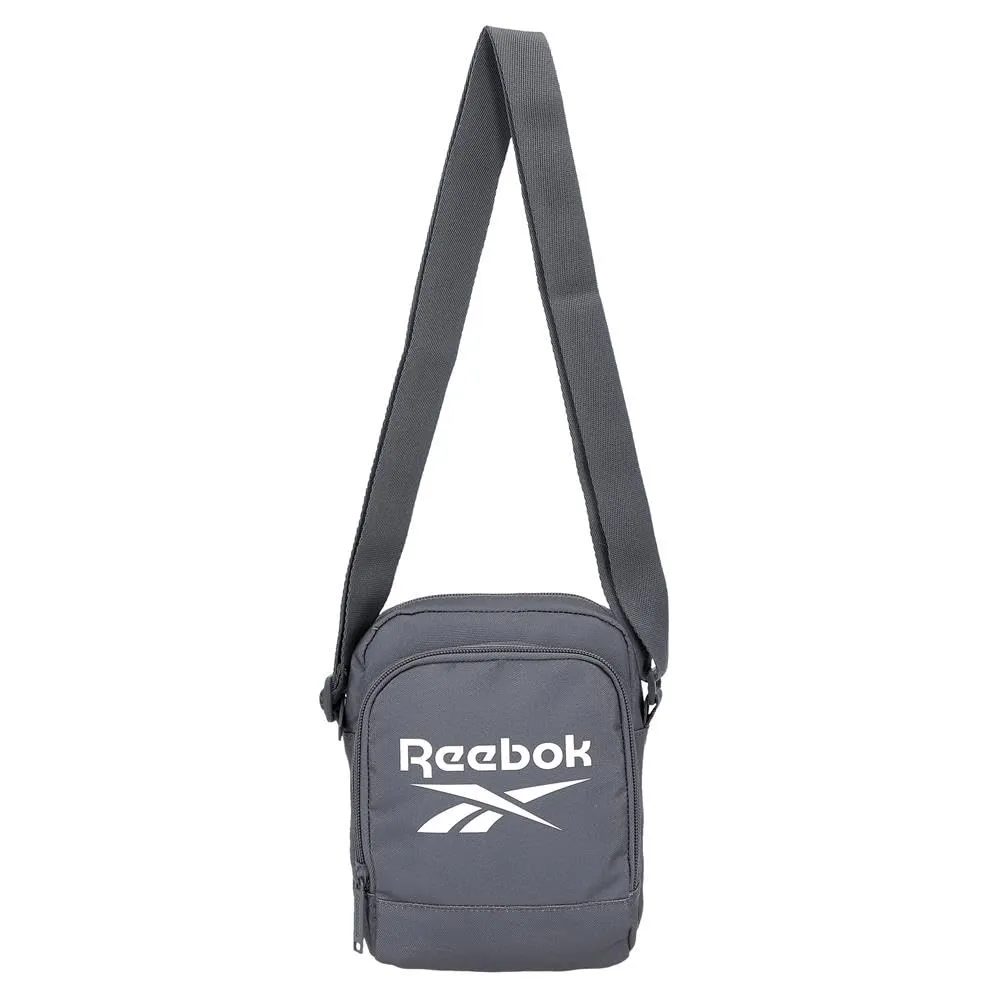 Reebok Ashland Borsa a tracolla Grigio, Poliestere, 15 x 19,5 x 6 cm - immagine 7