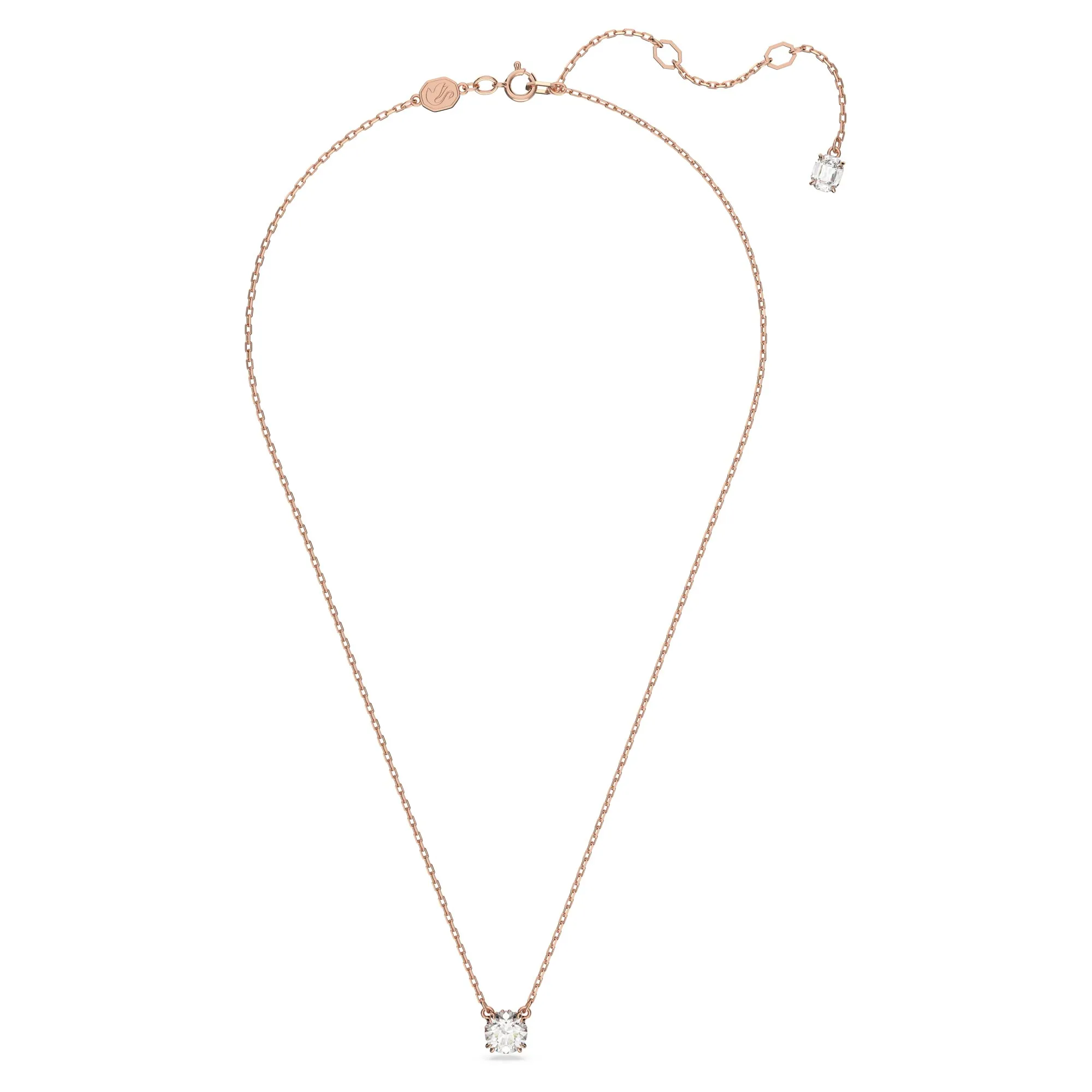 Swarovski Constella Pendente con Zirconia, Placcato Oro Rosa, Bianco - immagine 2