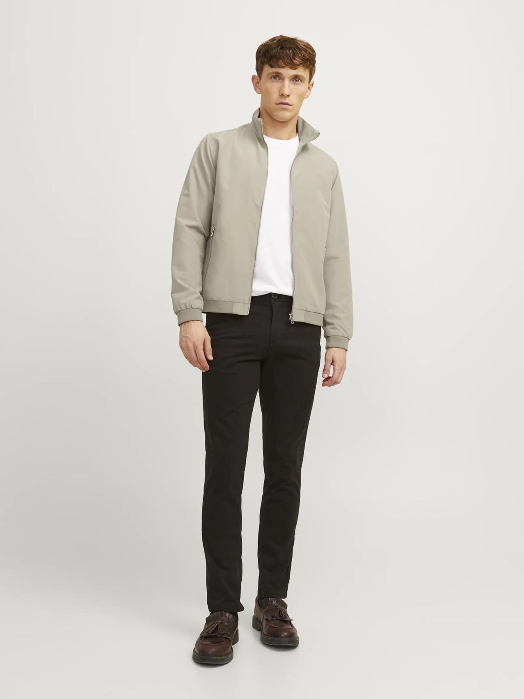 Jack & Jones Giacca Bomber da Uomo, Crockery, L - immagine 4