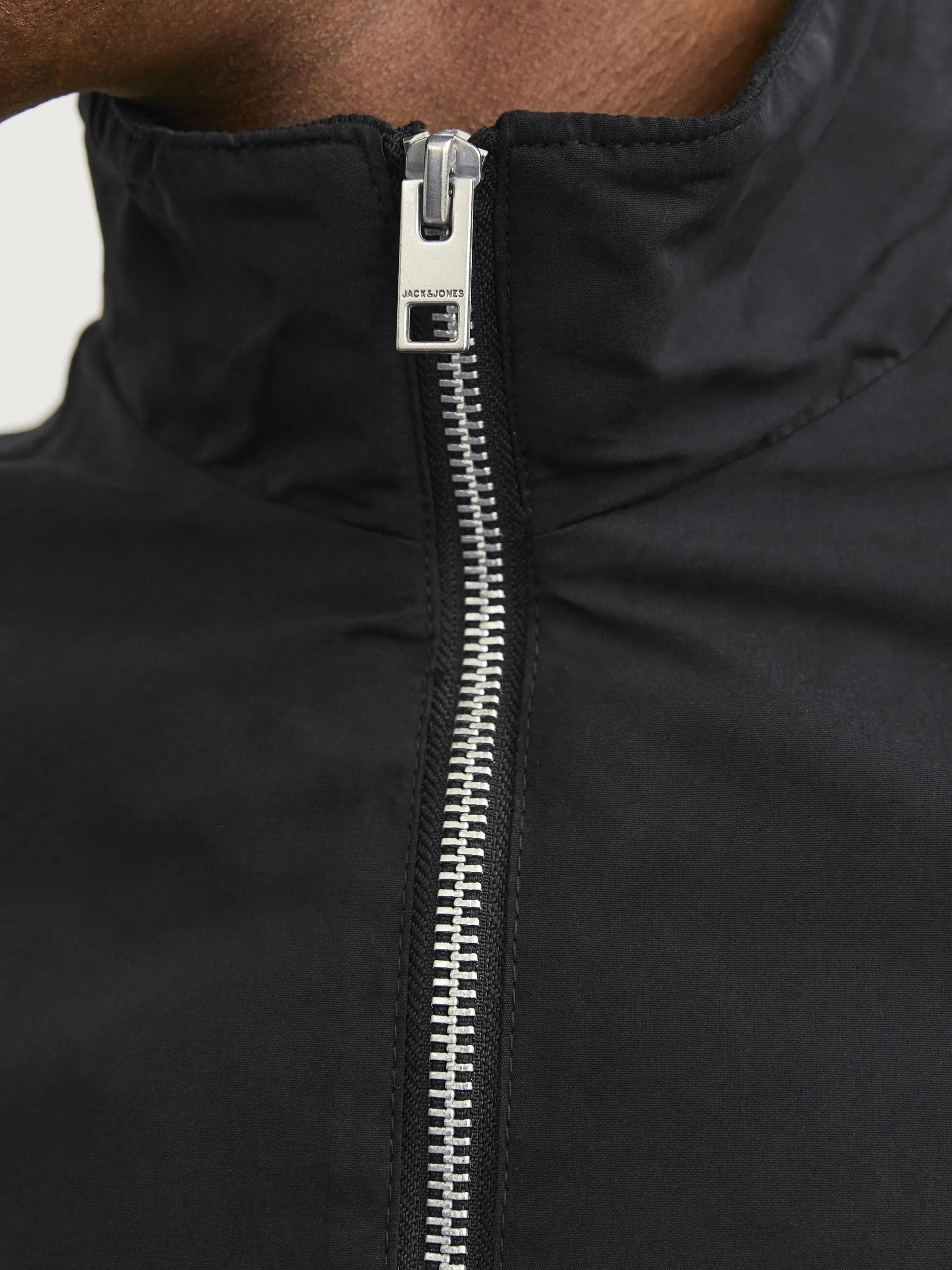 Jack & Jones JJERUSH Harrington Bomber Jacket, Black, XS - immagine 6