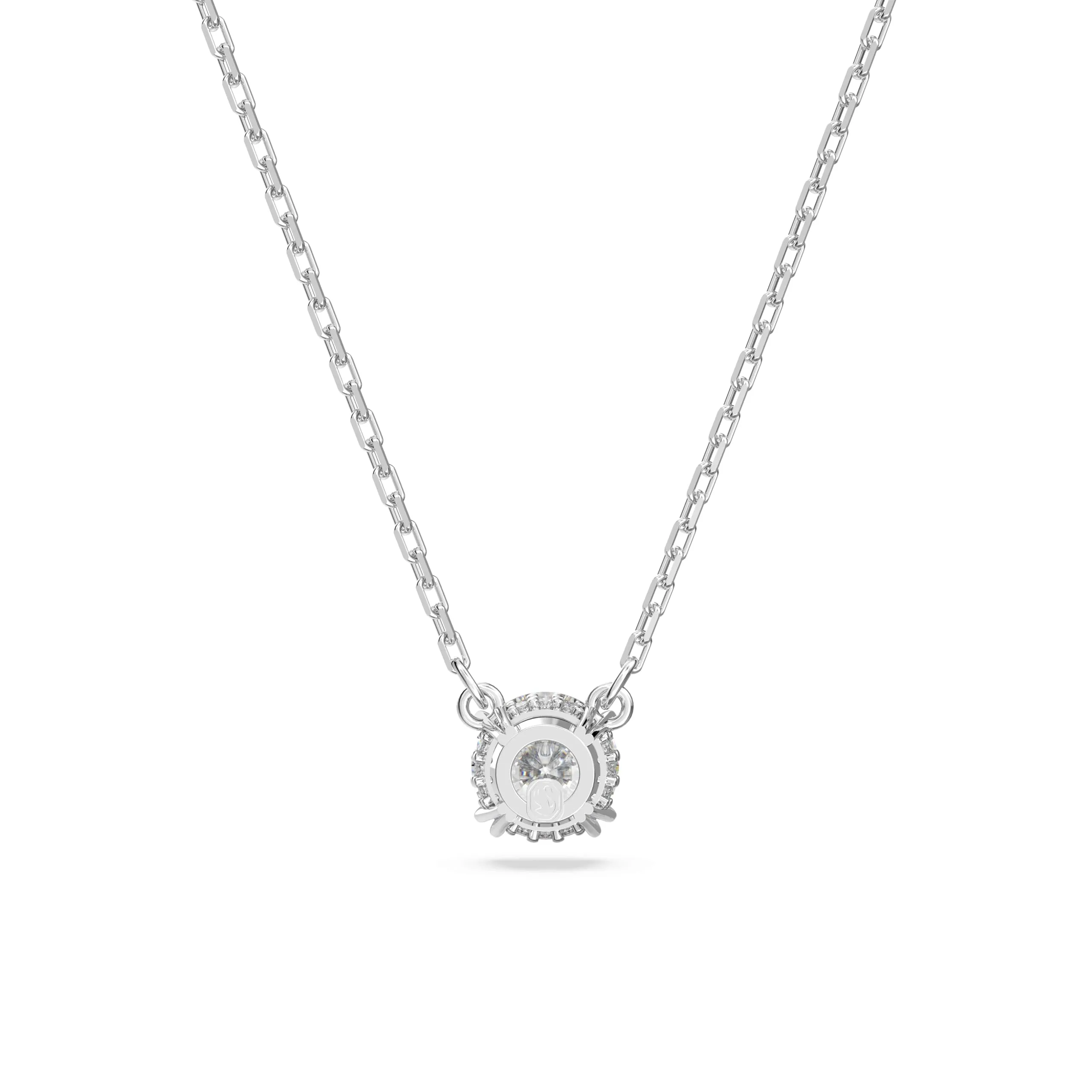 Swarovski Constella Pendente, Taglio Round, Bianco, Placcato Rodio - immagine 2