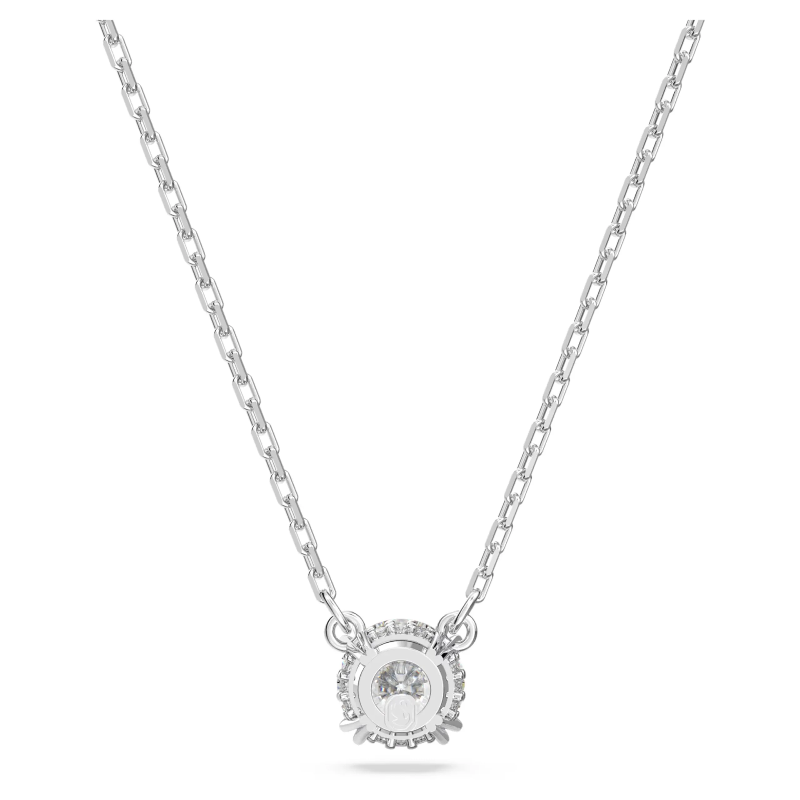 Swarovski Constella Pendente, Taglio Round, Bianco, Placcato Rodio - immagine 3