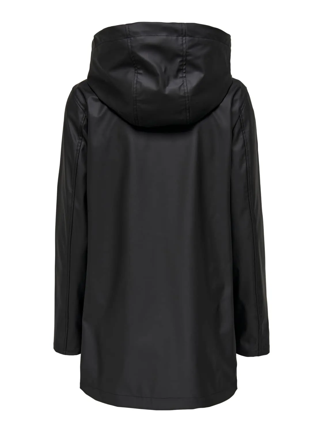 ONLY Onlelisa Raincoat Otw, Nero, XS - immagine 4