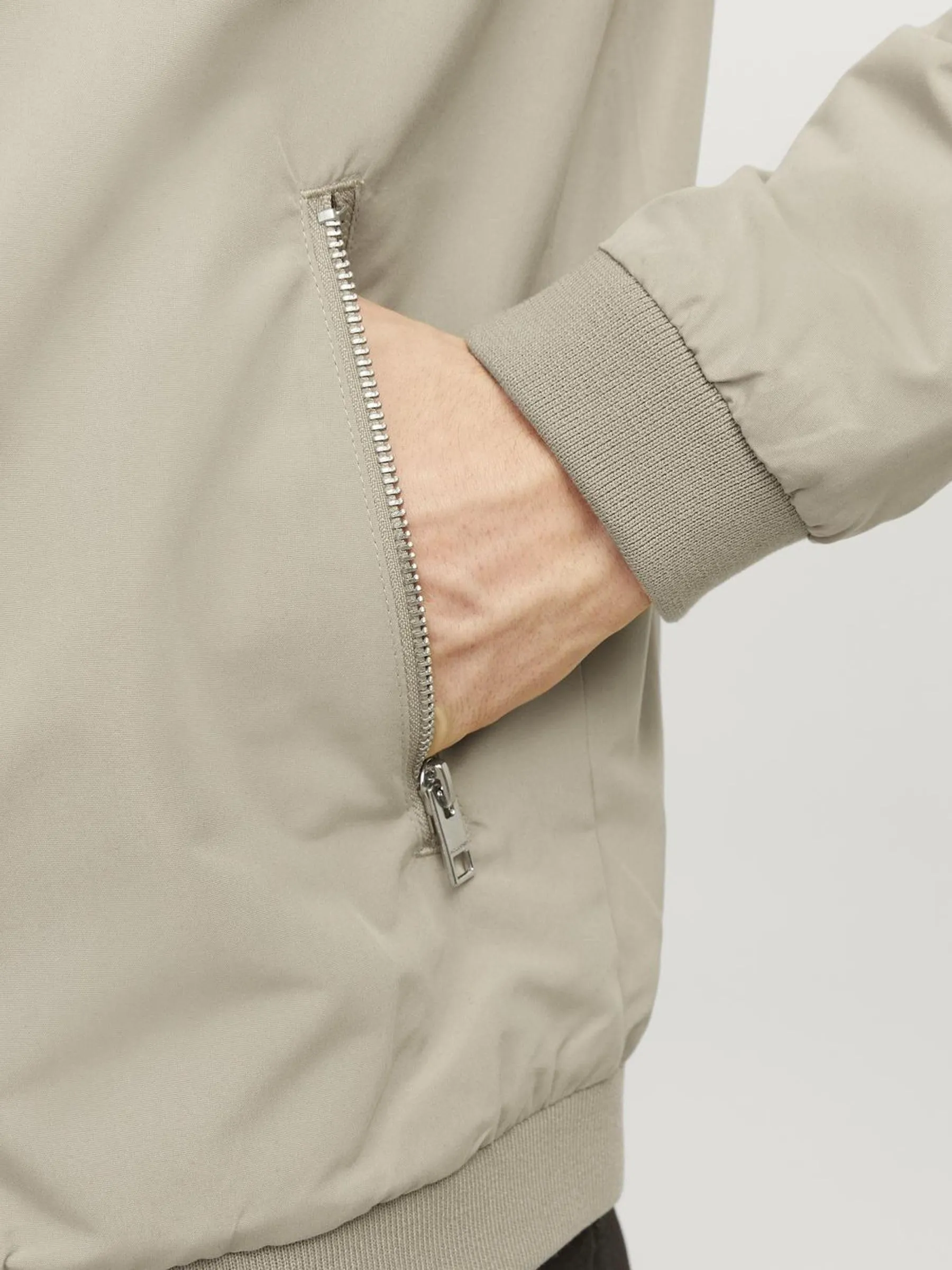 Jack & Jones Giacca Bomber da Uomo, Crockery, XXL - immagine 5