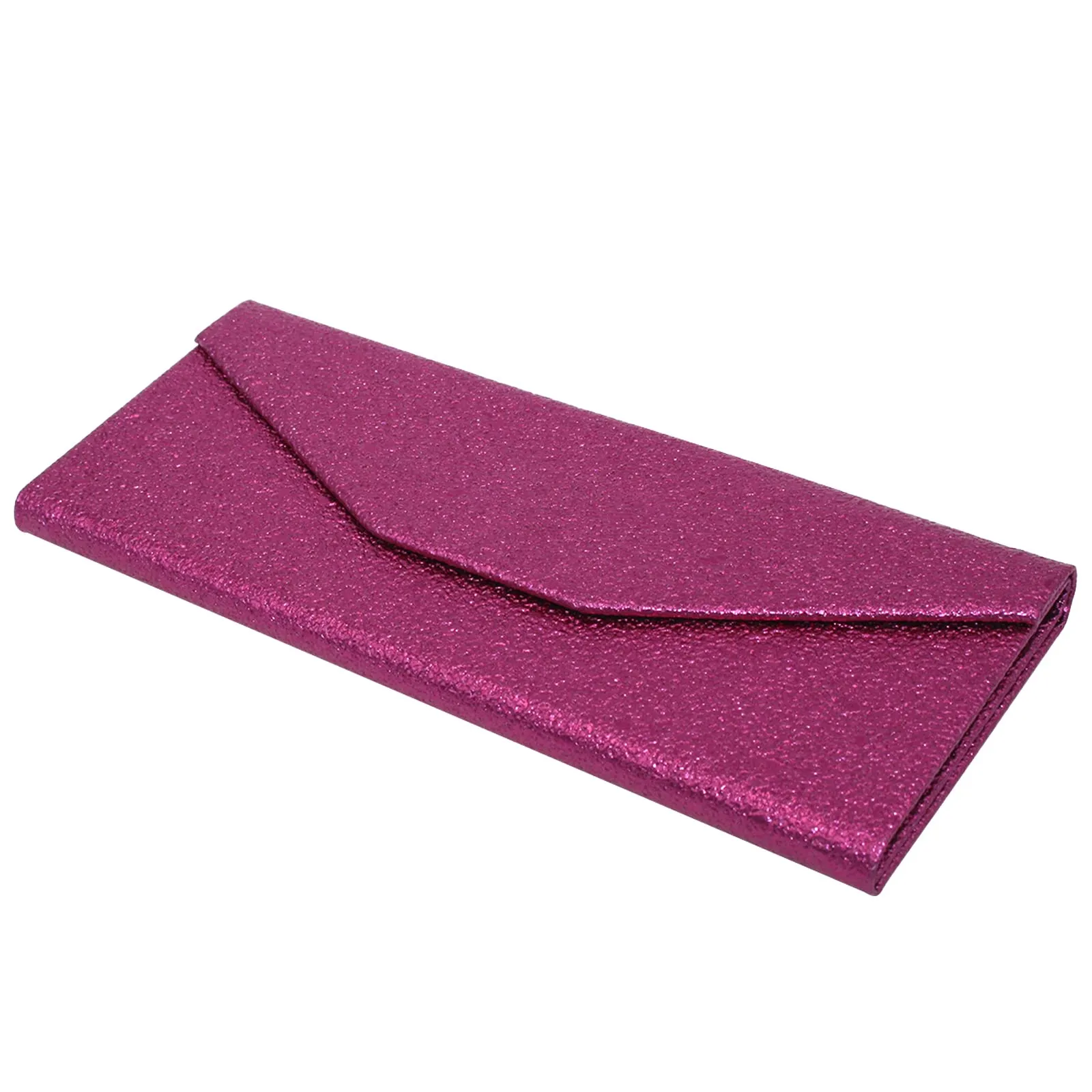 TBOC Custodia Pieghevole Rigida Triangolare per Occhiali da Sole e Vista con Chiusura Magnetica, Fucsia Lucente - immagine 2