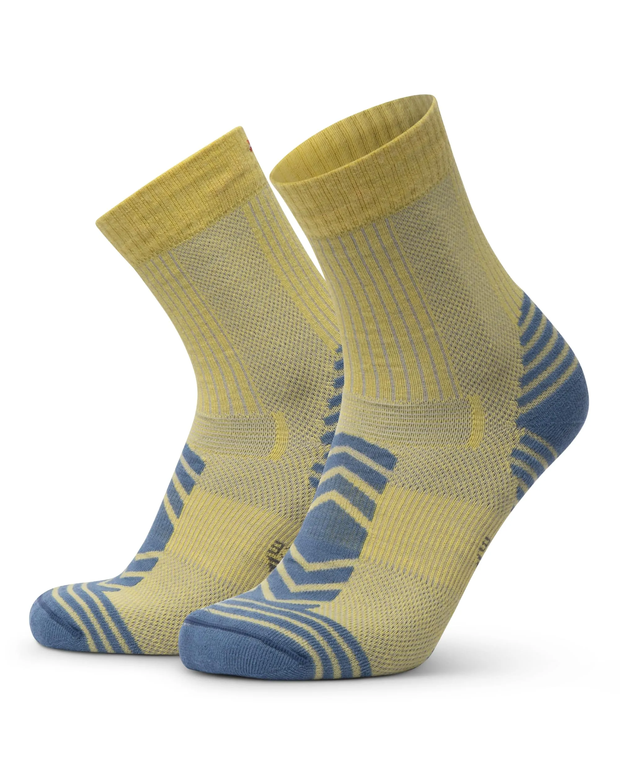 Danish Endurance Calze Trekking Leggere, Giallo, 43-47 - immagine 1