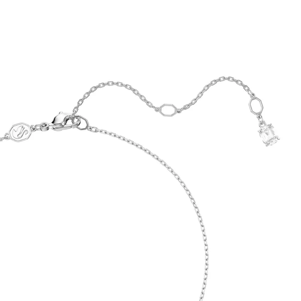 Swarovski x Ariana Grande Collana Pendente a Cuore con Pavé di Cristalli, Placcatura Rodio, 38-45 cm - immagine 7
