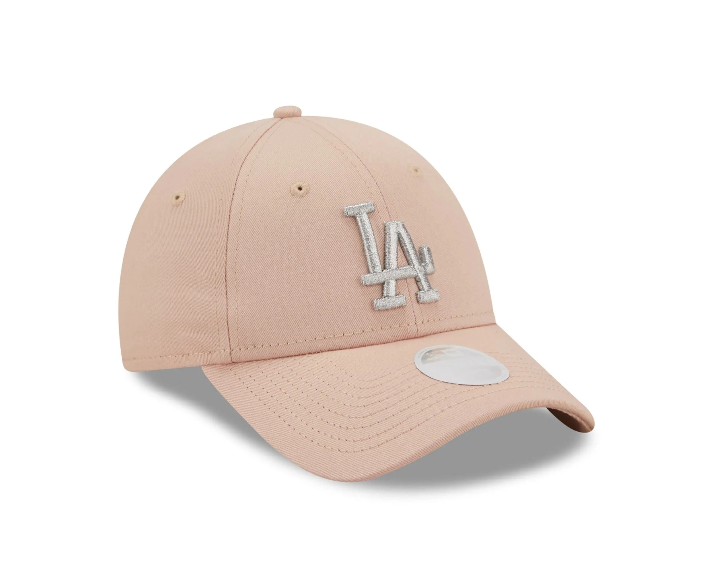 New Era Los Angeles Dodgers 9Forty Basecap - Rosa - LA Metallic Logo - One Size - immagine 3