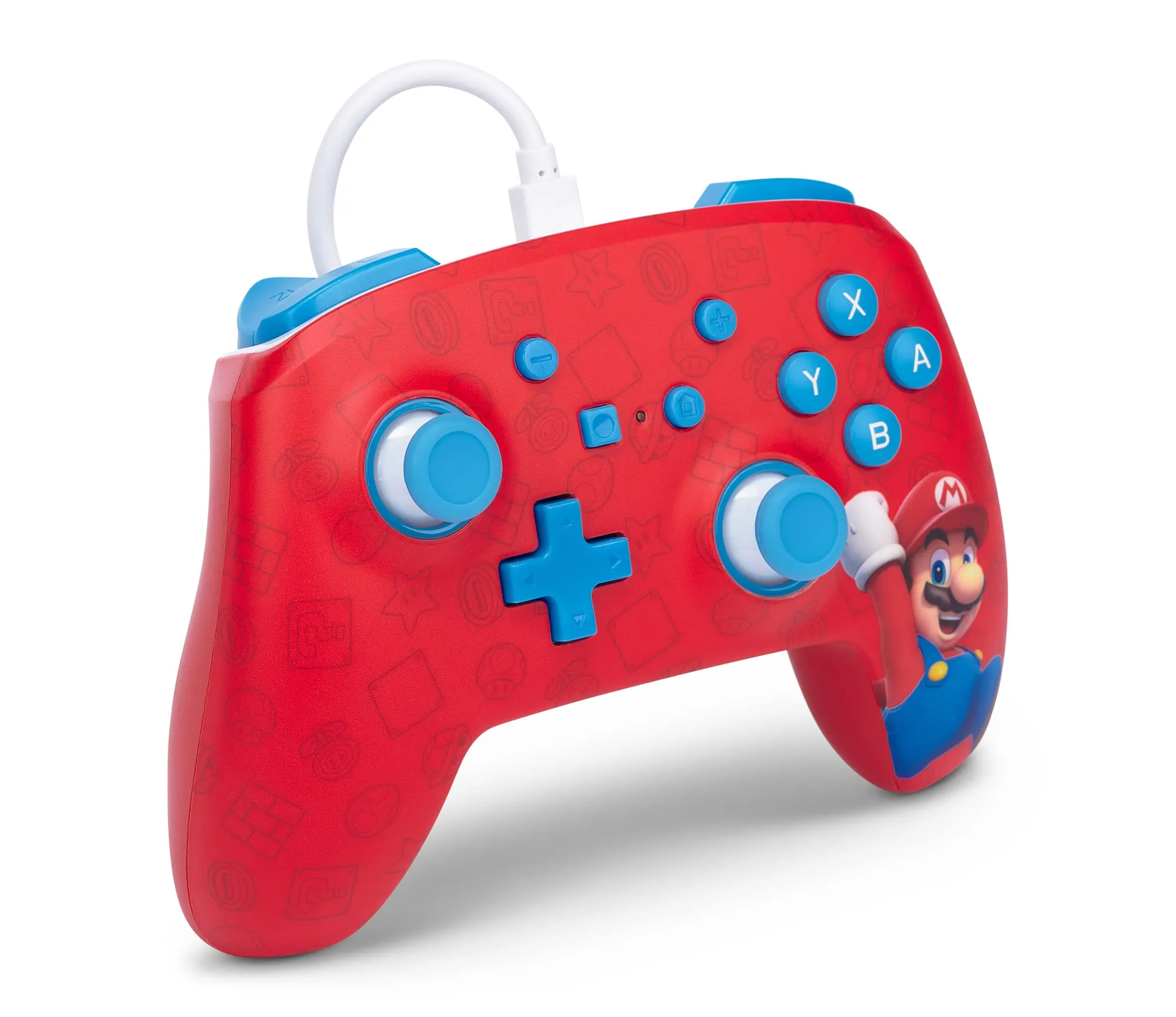 PowerA Wired Advanced Controller for Nintendo Switch - Woo-hoo! Mario - immagine 3