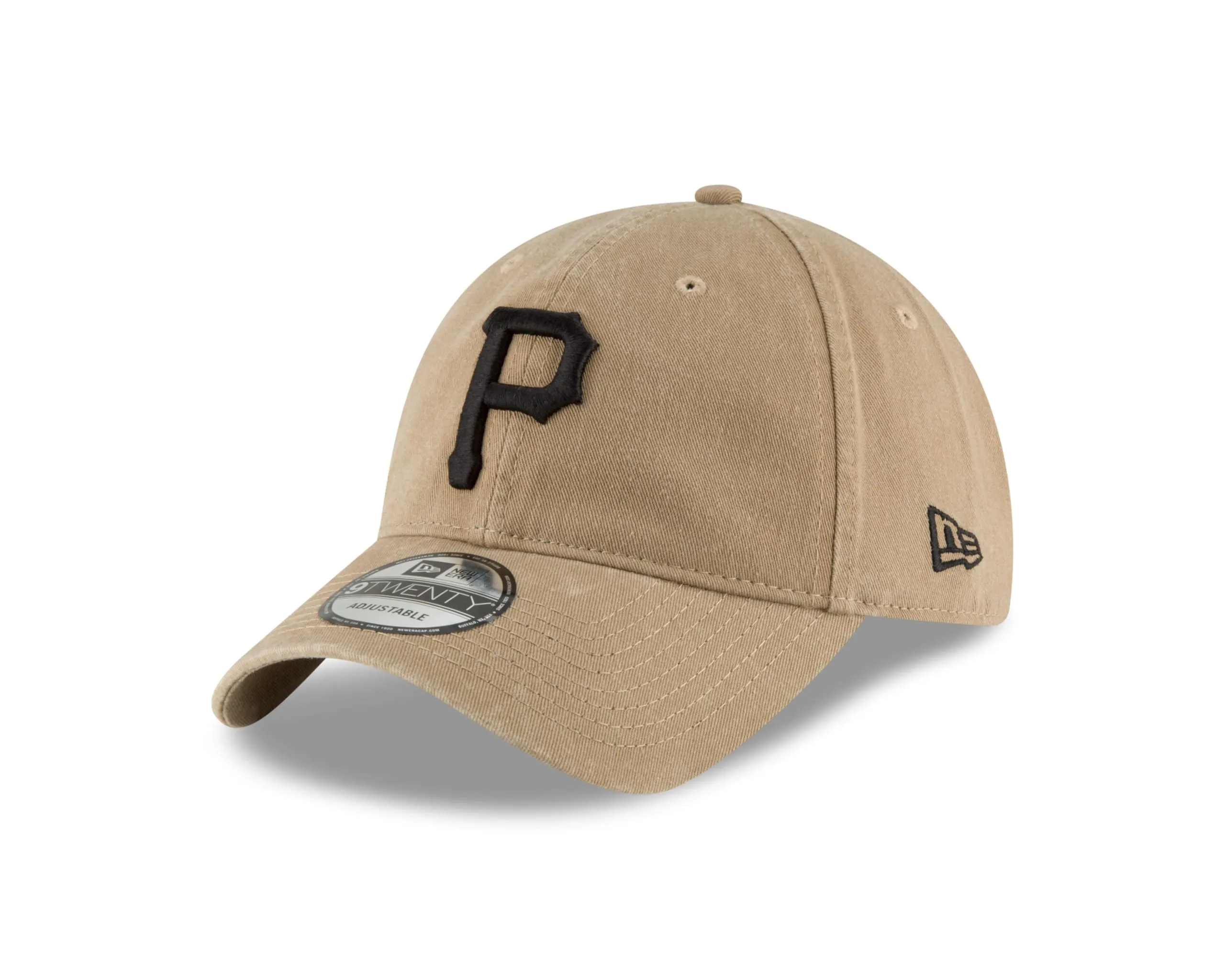 New Era Pittsburgh Pirates MLB Core Classic 9Twenty Adjustable Hat - Brown - immagine 1