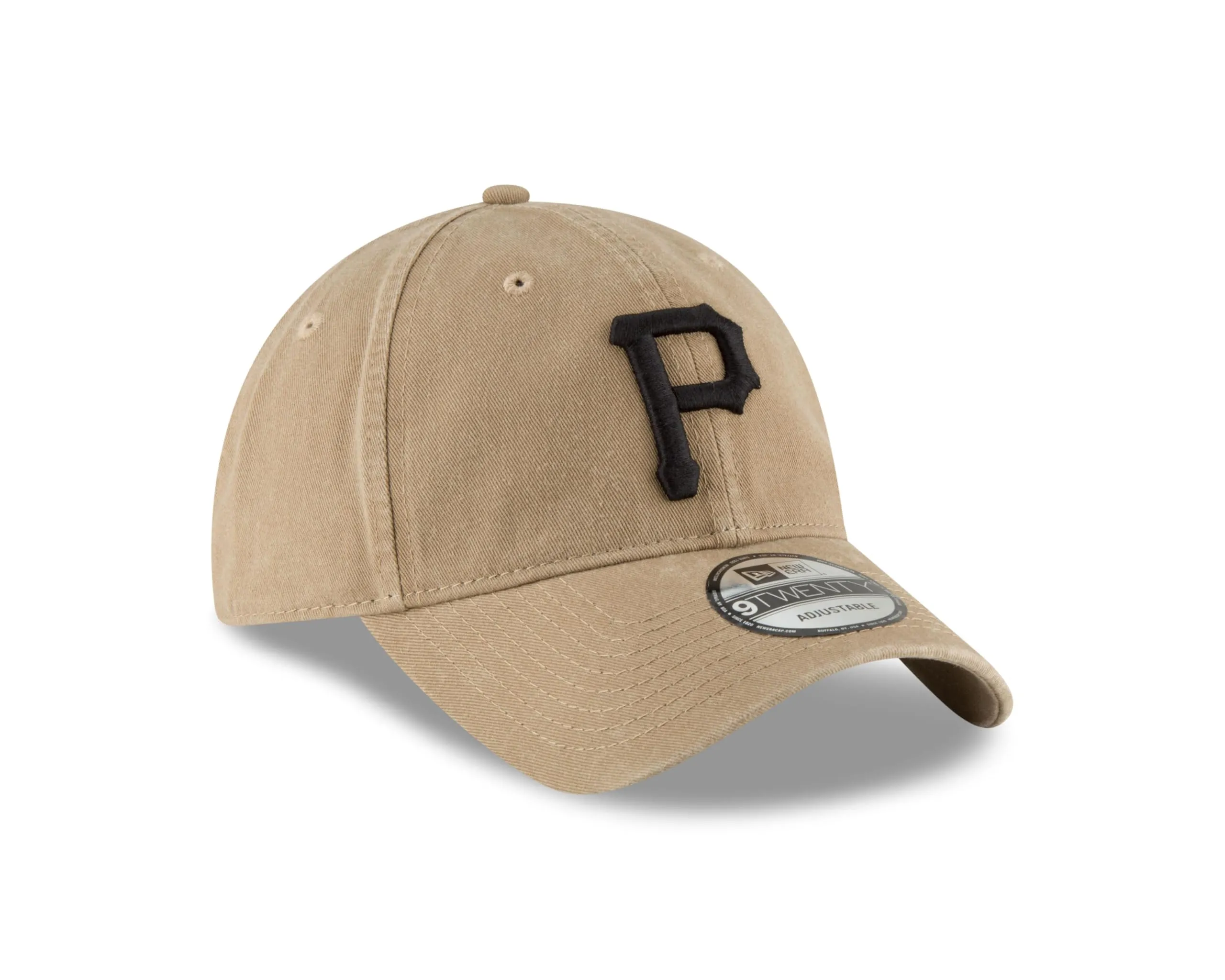 New Era Pittsburgh Pirates MLB Core Classic 9Twenty Adjustable Hat - Brown - immagine 3