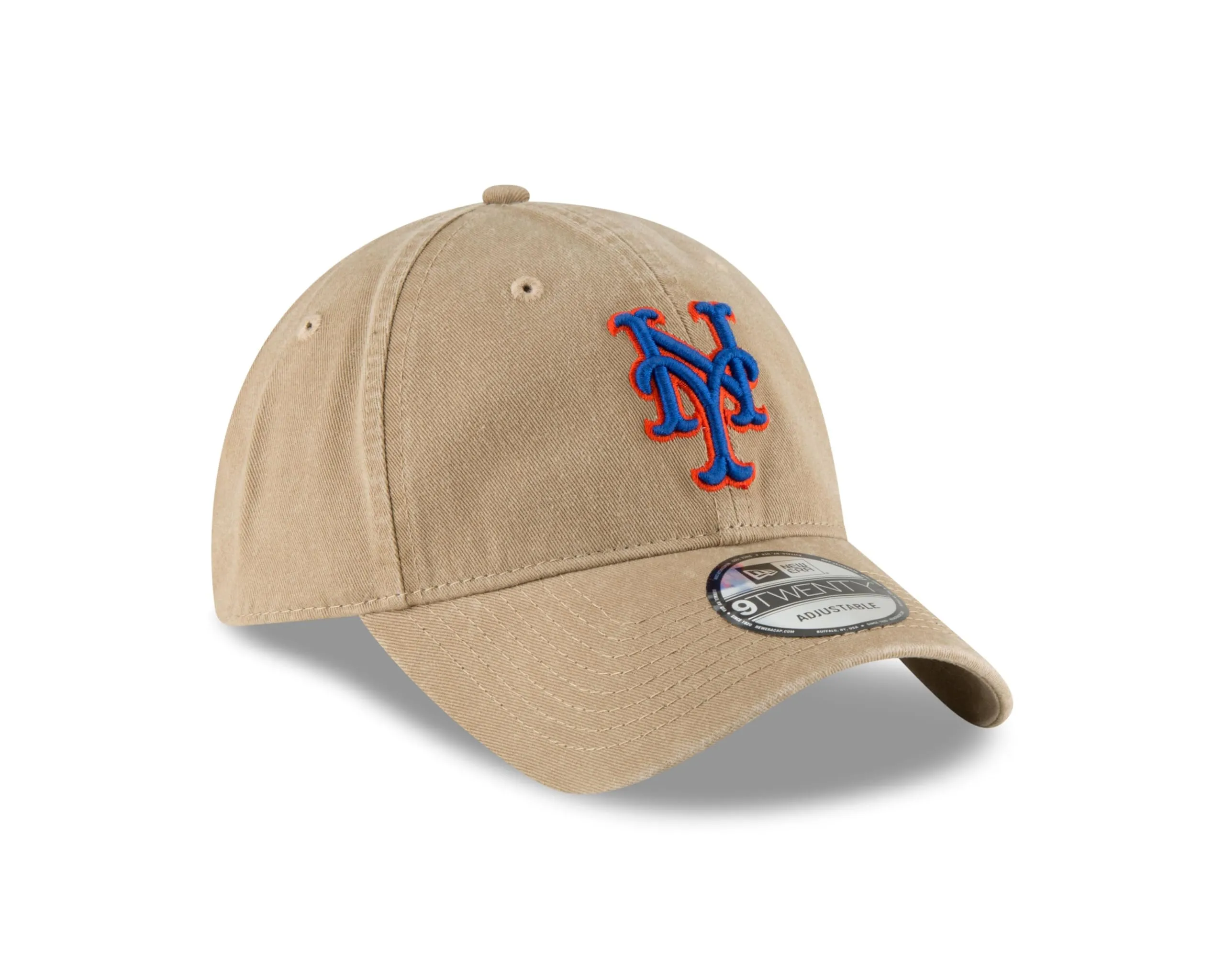 New Era New York Mets MLB Core Classic 9Twenty Adjustable Hat - Brown - immagine 3