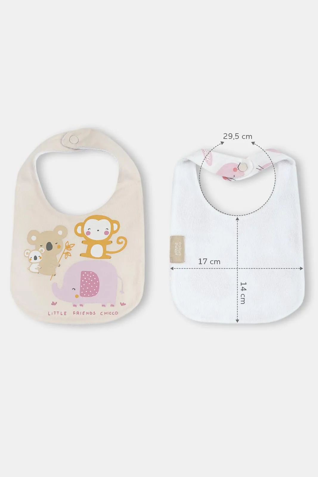 Chicco Bimba 0-24 Set di 5 Bavaglie - immagine 2