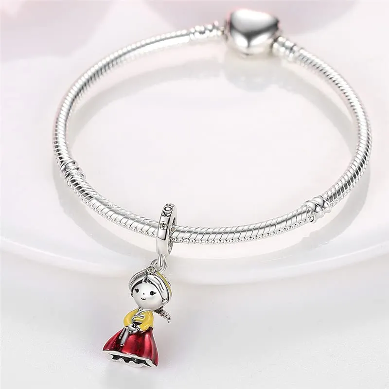 Pandach Bead Charm in Argento Sterling 925 con Cubic Zirconia per Braccialetti e Collane Europee - immagine 2