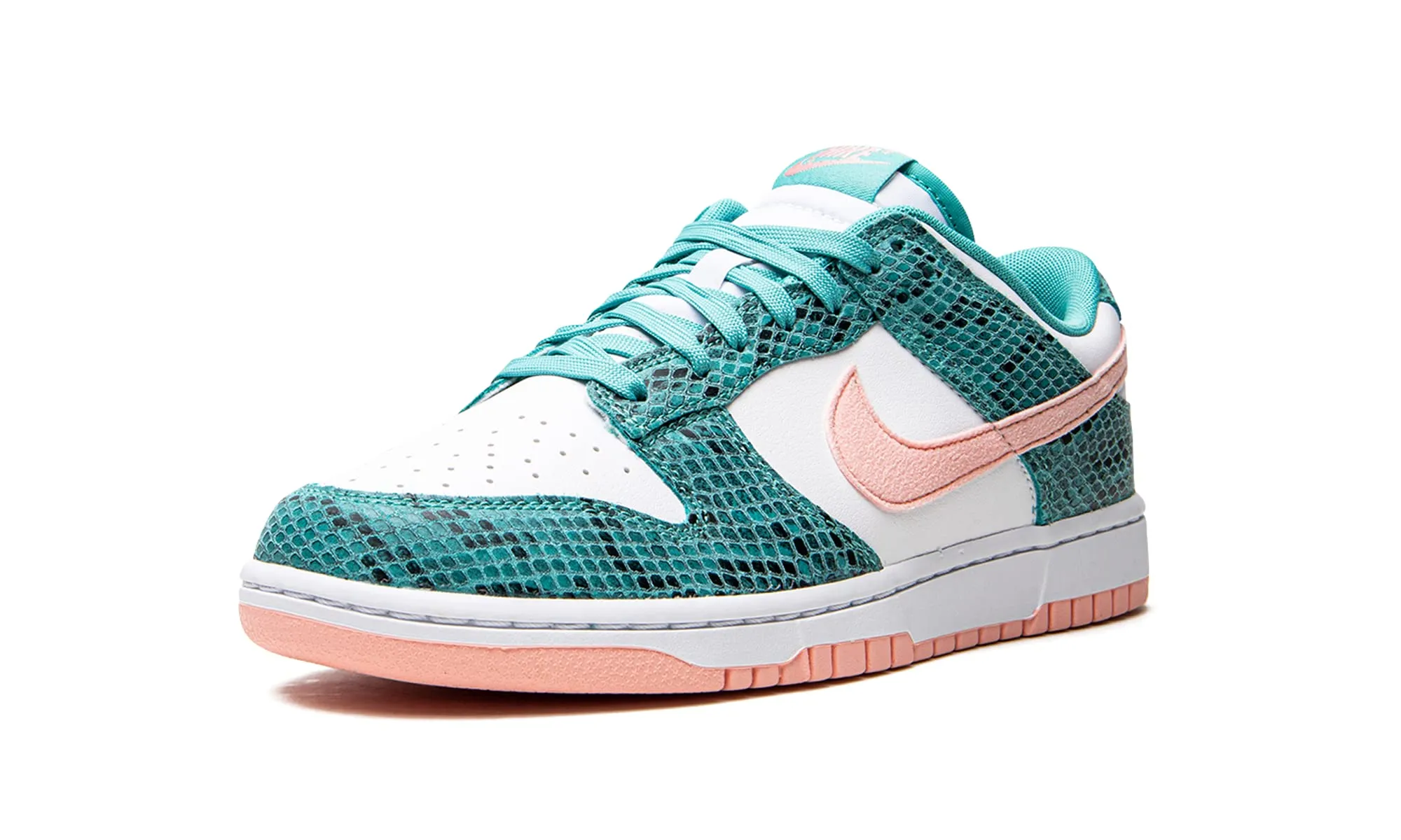 Nike Dunk Low Retro Bianco Lavato Teal Beach Corallo DR8577-300 - immagine 4