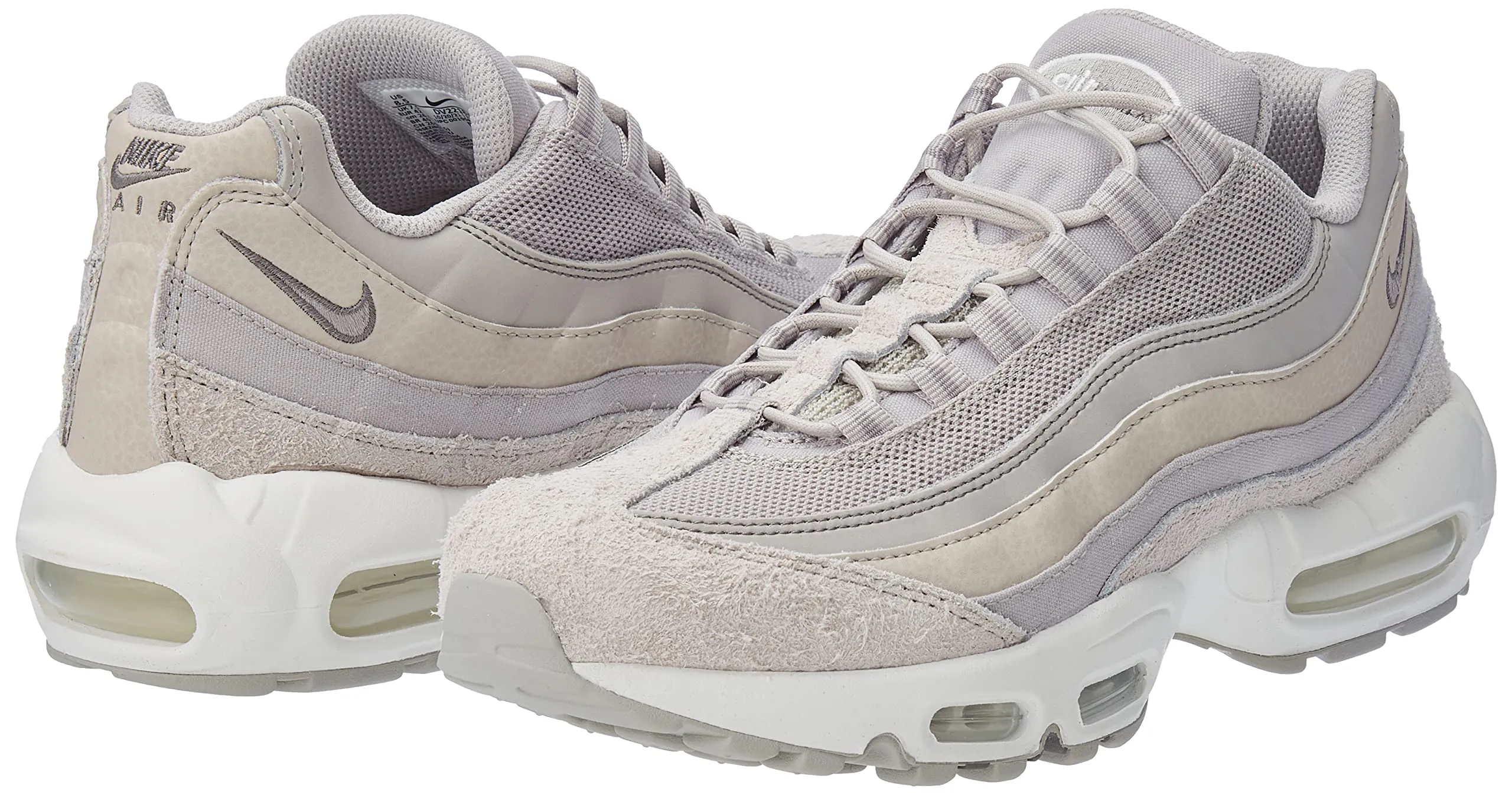 Nike Air Max 95 SE DV2218-001 Light Iron Ore/Flat Pewter/Sail/Cobblestone EU 40.5 - immagine 7