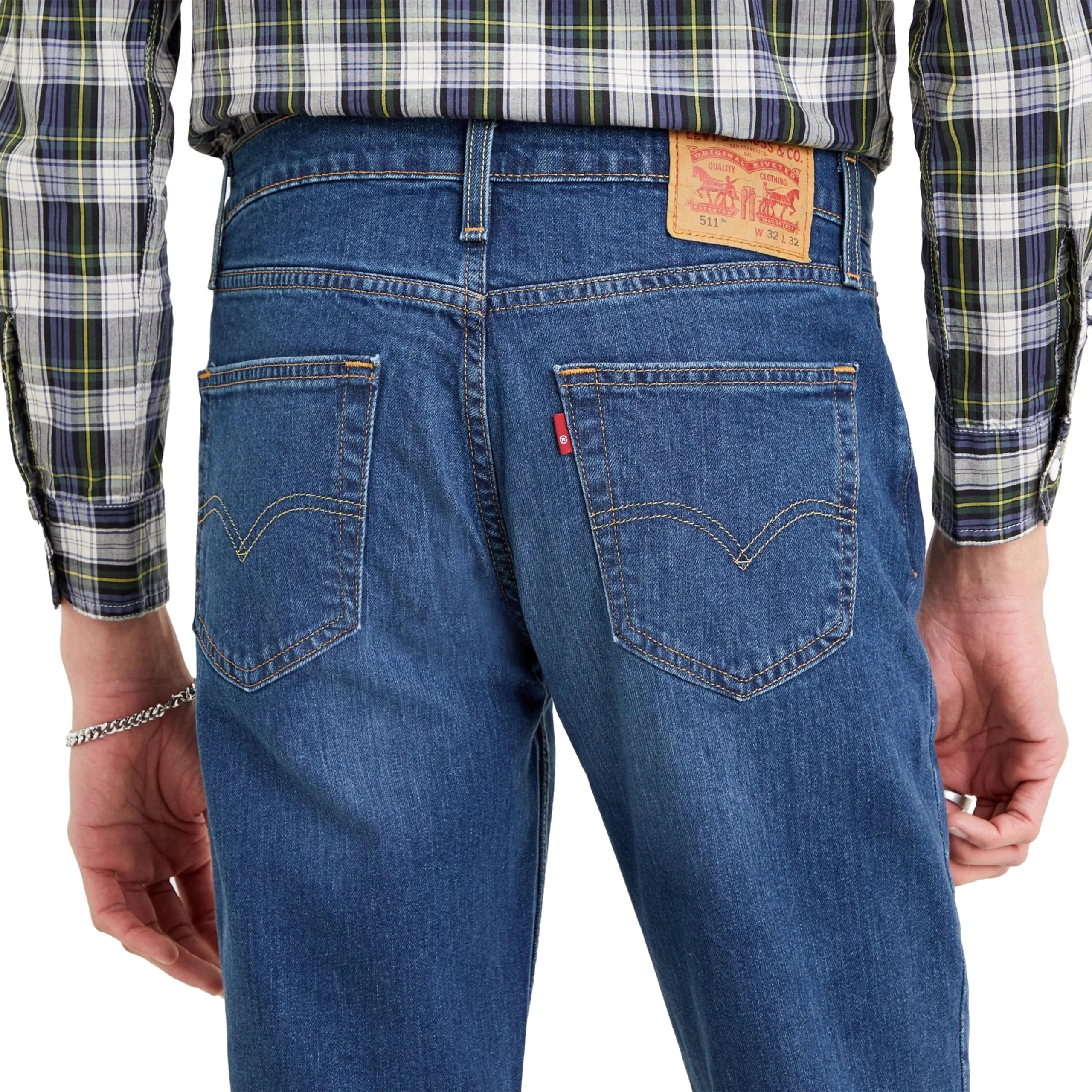 Levi's 511 Slim Jeans Uomo, Throttle, 32W / 36L - immagine 6