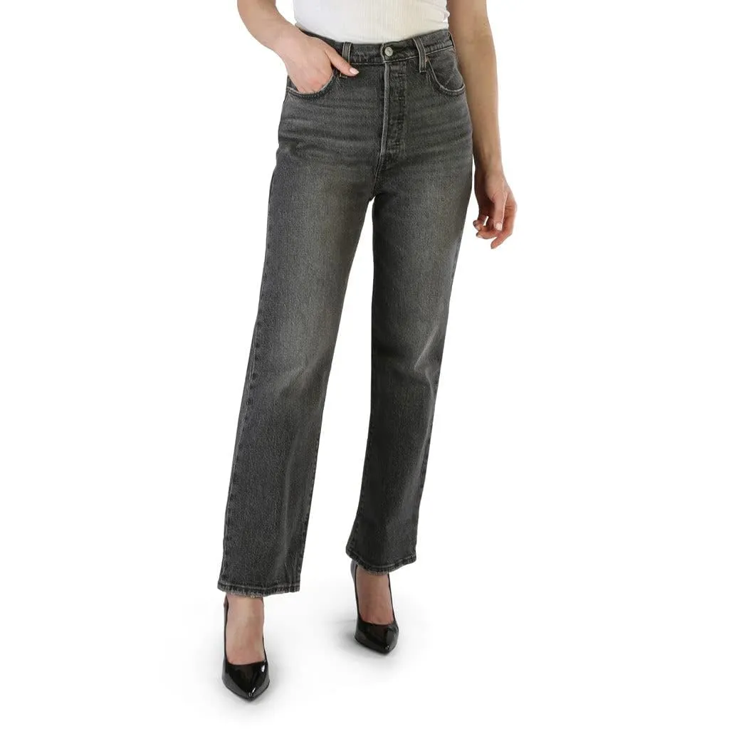 Levi's Ribcage Straight Ankle Jeans, Well Worn, 32W / 29L - immagine 1