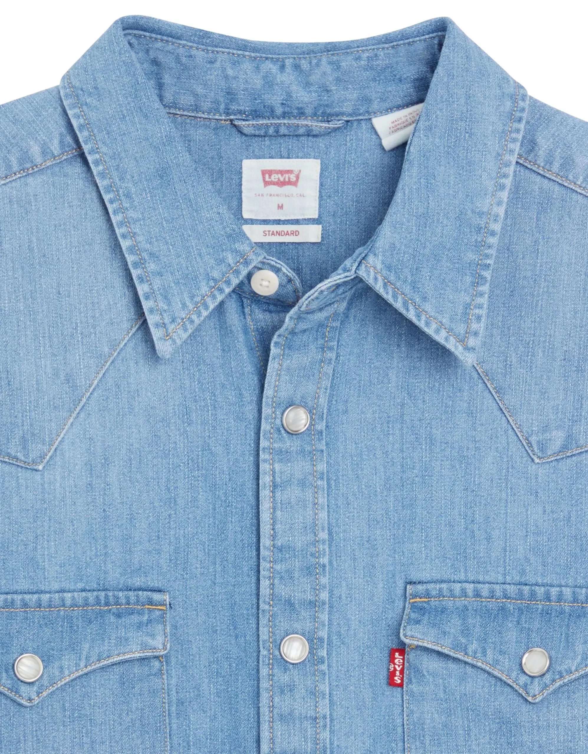 Levi's Barstow Western Standard Shirt, Esta Noche, XS - immagine 6